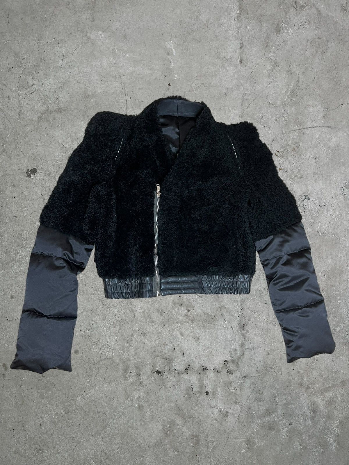 Rick Owens FW/19 Rick Owens “LARRY" Runway Zionic Shearling Down Jacket Size US M / EU 48-50 / 2 - 4 Thumbnail