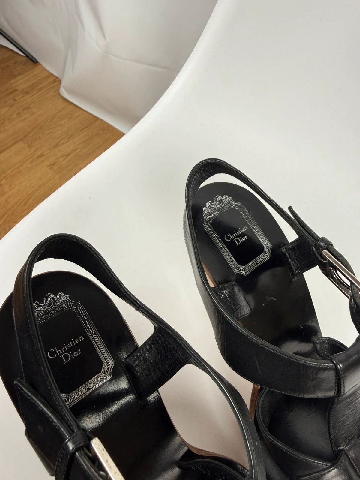 Dior Christian Dior Sandals Genuine Leather size 37 Size US 7 / IT 37 - 11 Thumbnail
