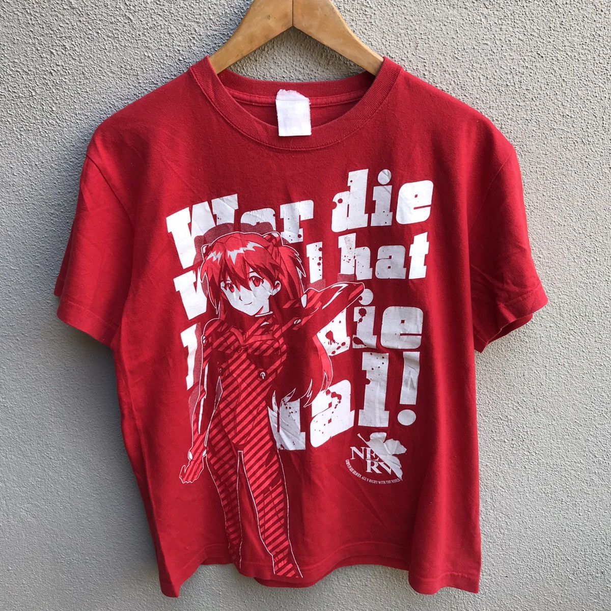 Anime × Cartoon Network × Vintage NEON GENESIS Evangelion nerv anime manga cospa Size US M / EU 48-50 / 2 - 2 Thumbnail