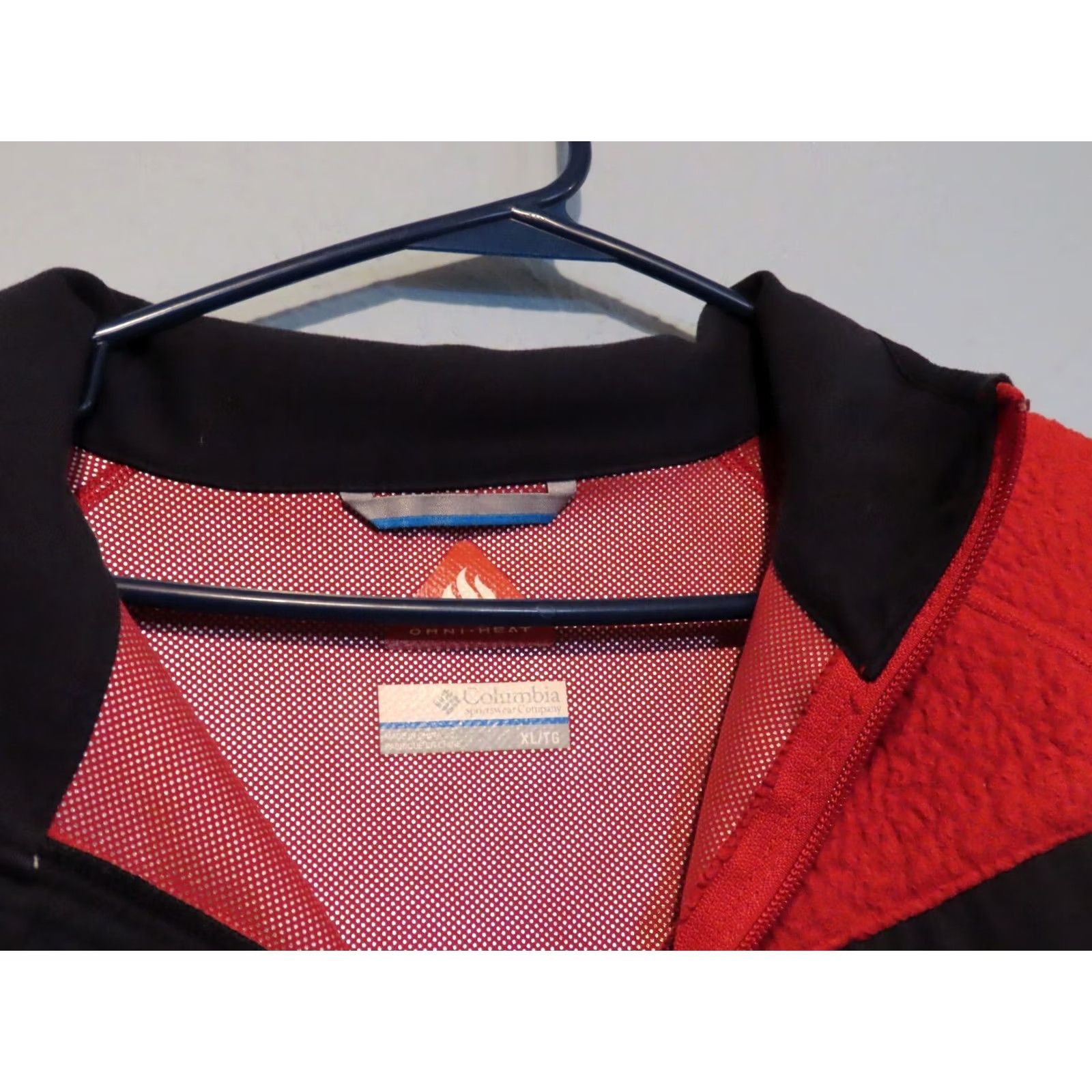 Vintage Columbia Jacket Omni-Heat Full Zip Men XL Red Activewear Outdoor Size US XL / EU 56 / 4 - 4 Thumbnail