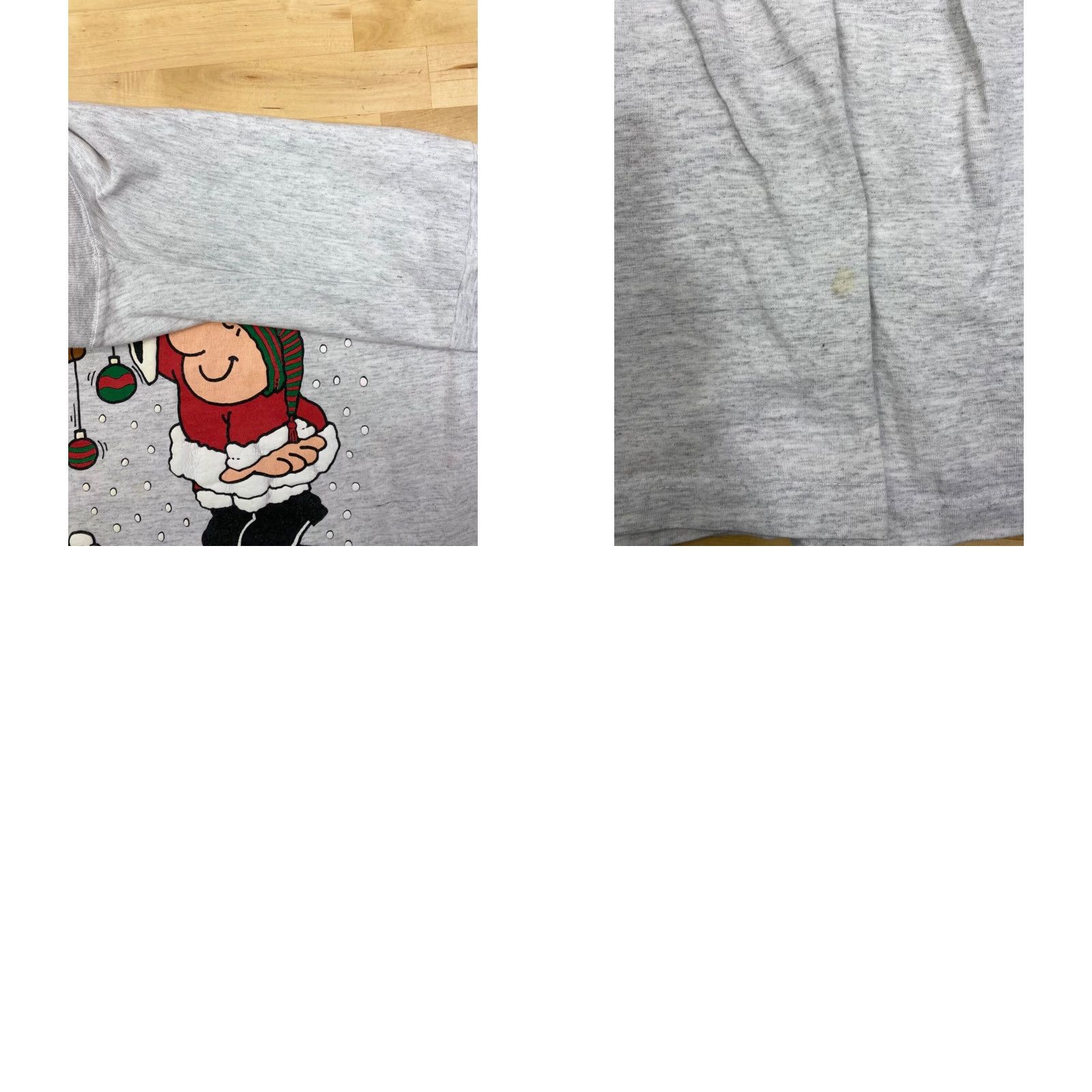 Vintage VINTAGE Heartland Merry Chrismoose T Shirt XL Gray USA Christmas Men's Short Sleeve Crew Neck T-Shirt USA Holiday Graphic Print Size US XL / EU 56 / 4 - 8 Thumbnail