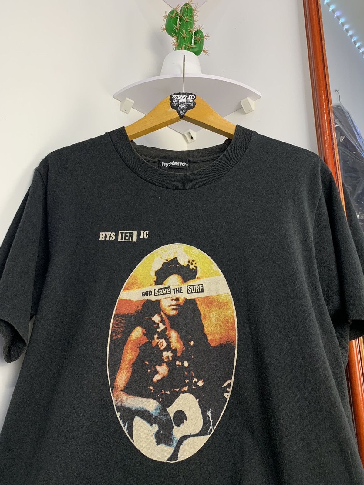 Hysteric Glamour × Japanese Brand VINTAGE HYSTERIC GOD SAVE THE SURF SHIRT Size US L / EU 52-54 / 3 - 1 Thumbnail