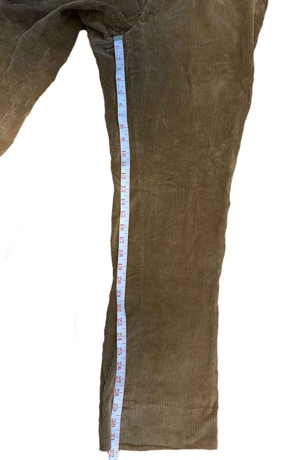 Vintage 38x32 Vintage 70s Flare Corduroy Pants Cotton Brown Bootcut Size US 38 / EU 54 - 5 Thumbnail