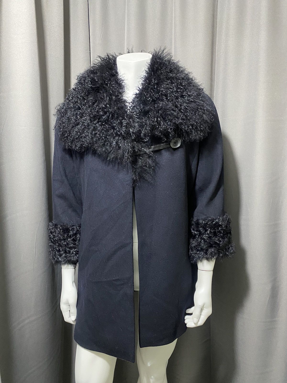 Other Et dieu Crea La femme Fur Wool Coat Size US M / EU 48-50 / 2 - 1 Thumbnail
