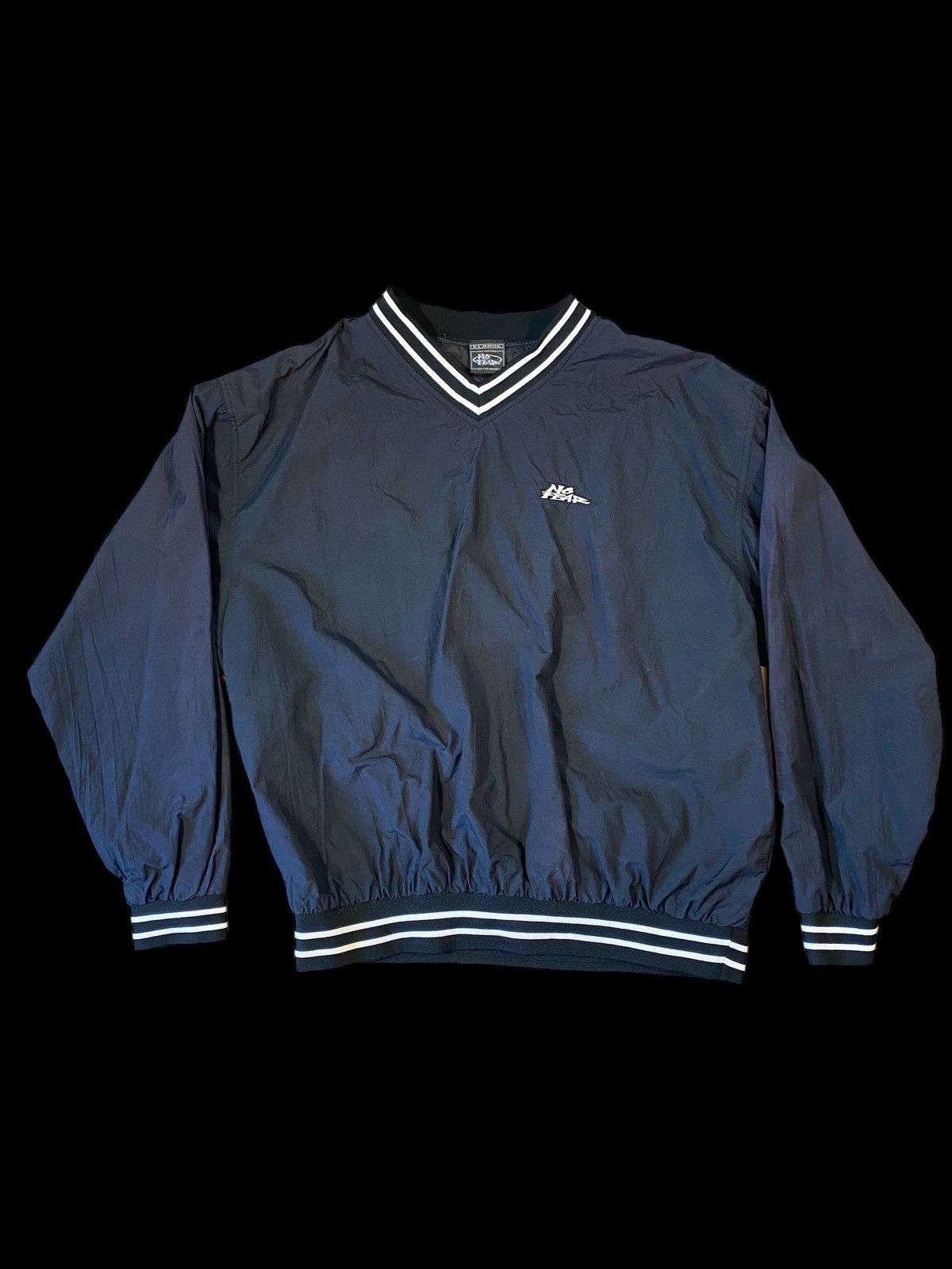 No Fear × Vintage No Fear Windbreaker XLLong Sleeve V Neck Pullover Y2K Size US XL / EU 56 / 4 - 1 Thumbnail