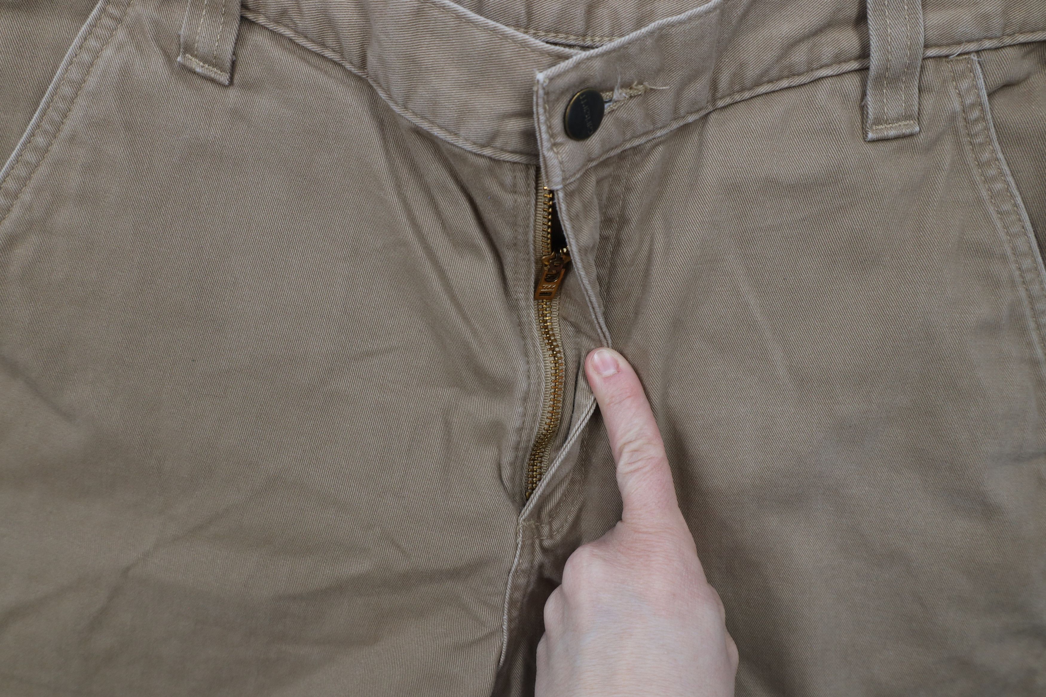 Carhartt × Vintage Vintage Y2K Carhartt Spell Straight Leg Pants Beige Brown Size US 34 / EU 50 - 5 Thumbnail