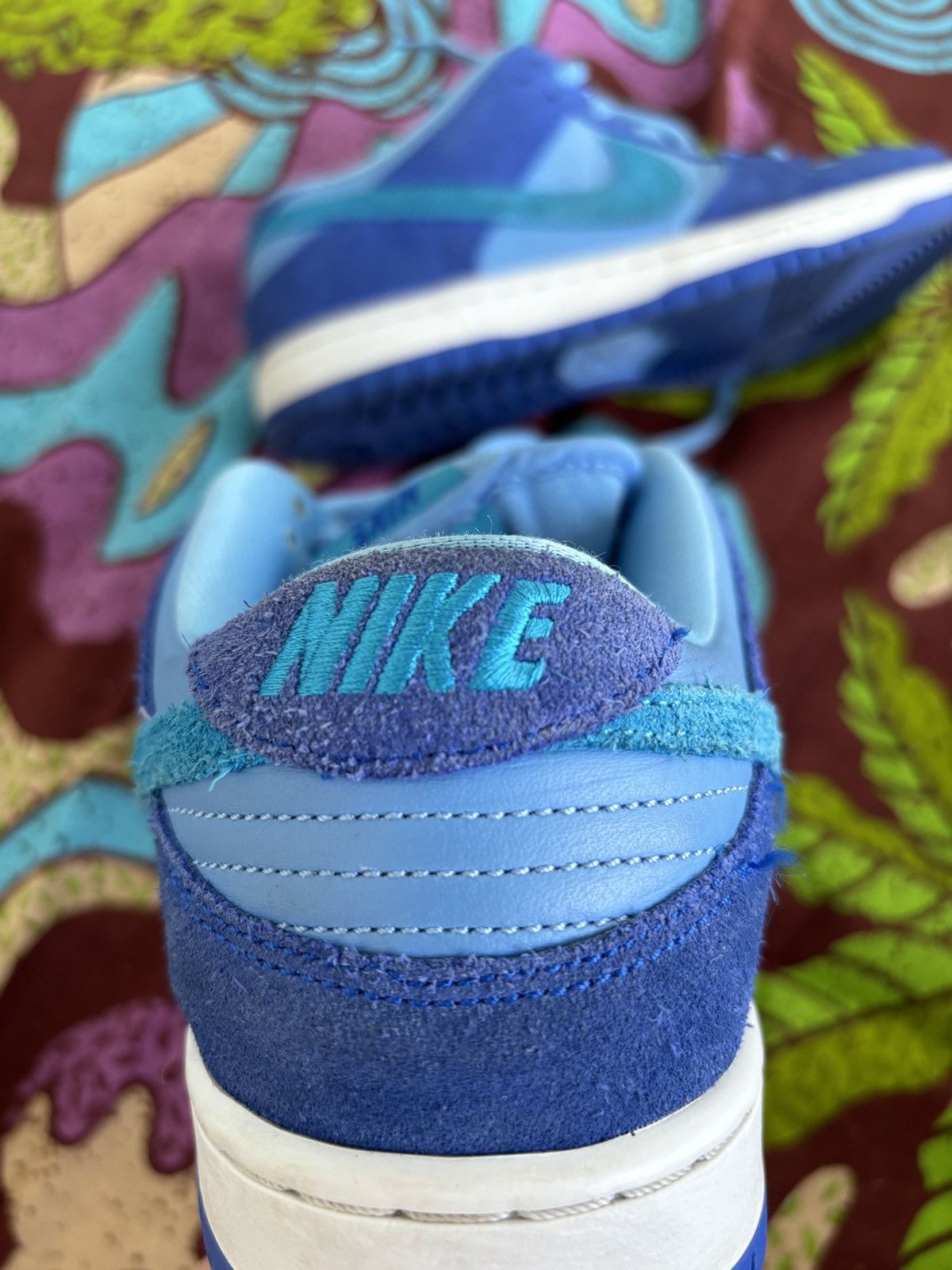 Nike Nike SB Dunk Low Blue Raspberry Size US 10.5 / EU 43-44 - 7 Thumbnail