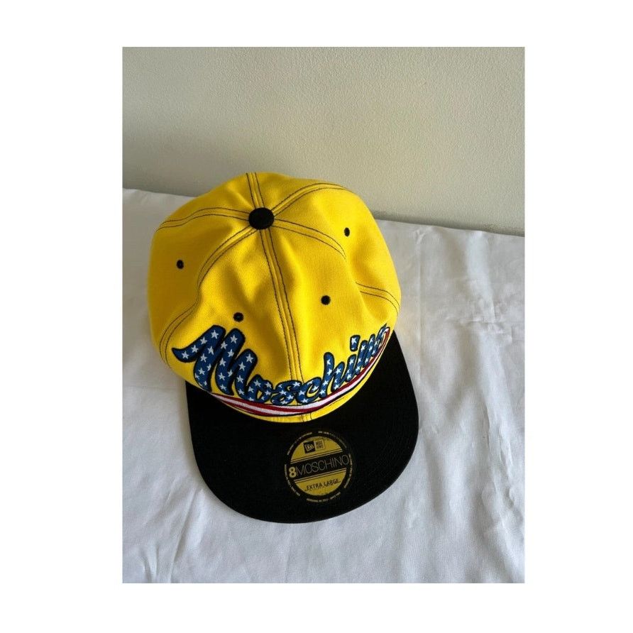 Moschino AW20 MOSCHINO Couture Jeremy Scott GIGANTIC SNAPBACK HAT Size ONE SIZE - 14 Thumbnail