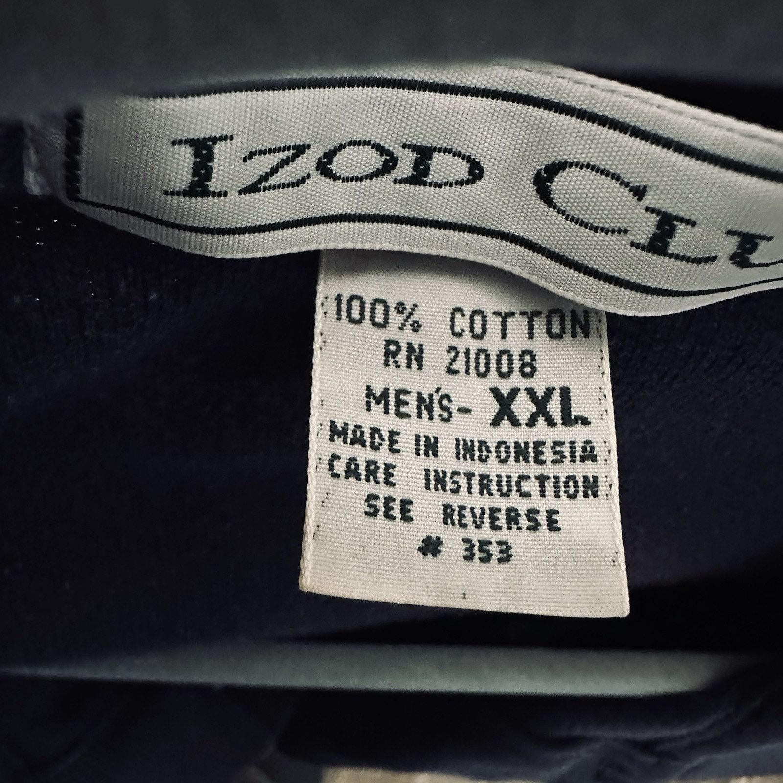 Izod Izod Club, The Course at Westland, Golf Polo Blue XXL Cotton Size US XXL / EU 58 / 5 - 4 Thumbnail