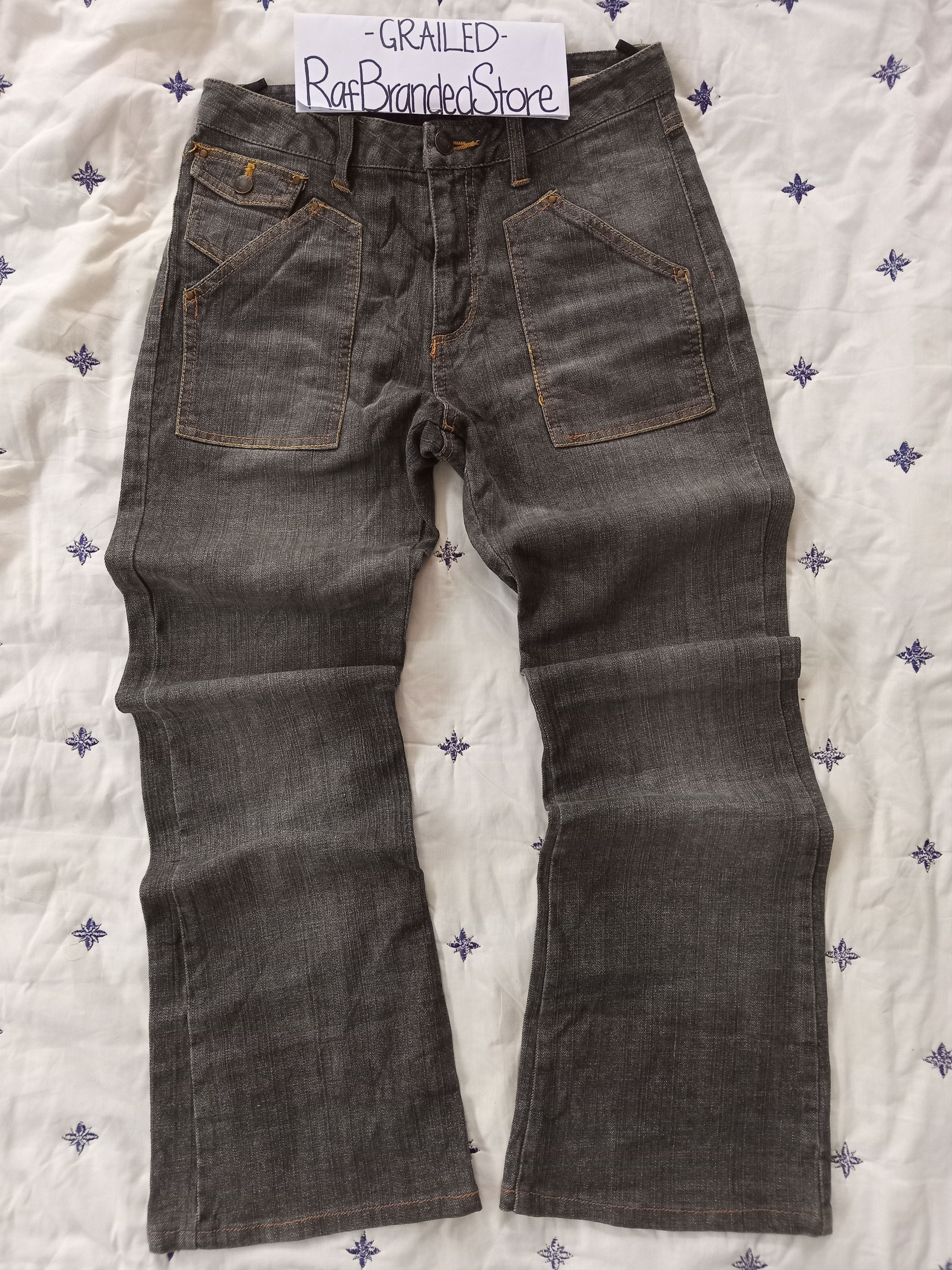 Hysteric Glamour × Japanese Brand Vintage BROWDWIN Flare Bush Pants Japanese Brand Size US 28 / EU 44 - 1 Thumbnail