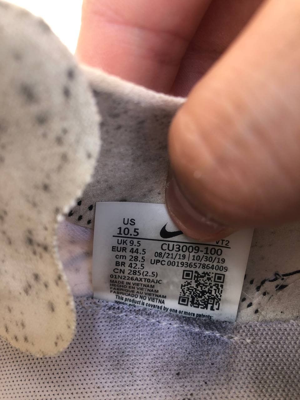 Nike Vintage Nike React Element 55 Drill Casual Swoosh Y2K Size US 10.5 / EU 43-44 - 11 Thumbnail