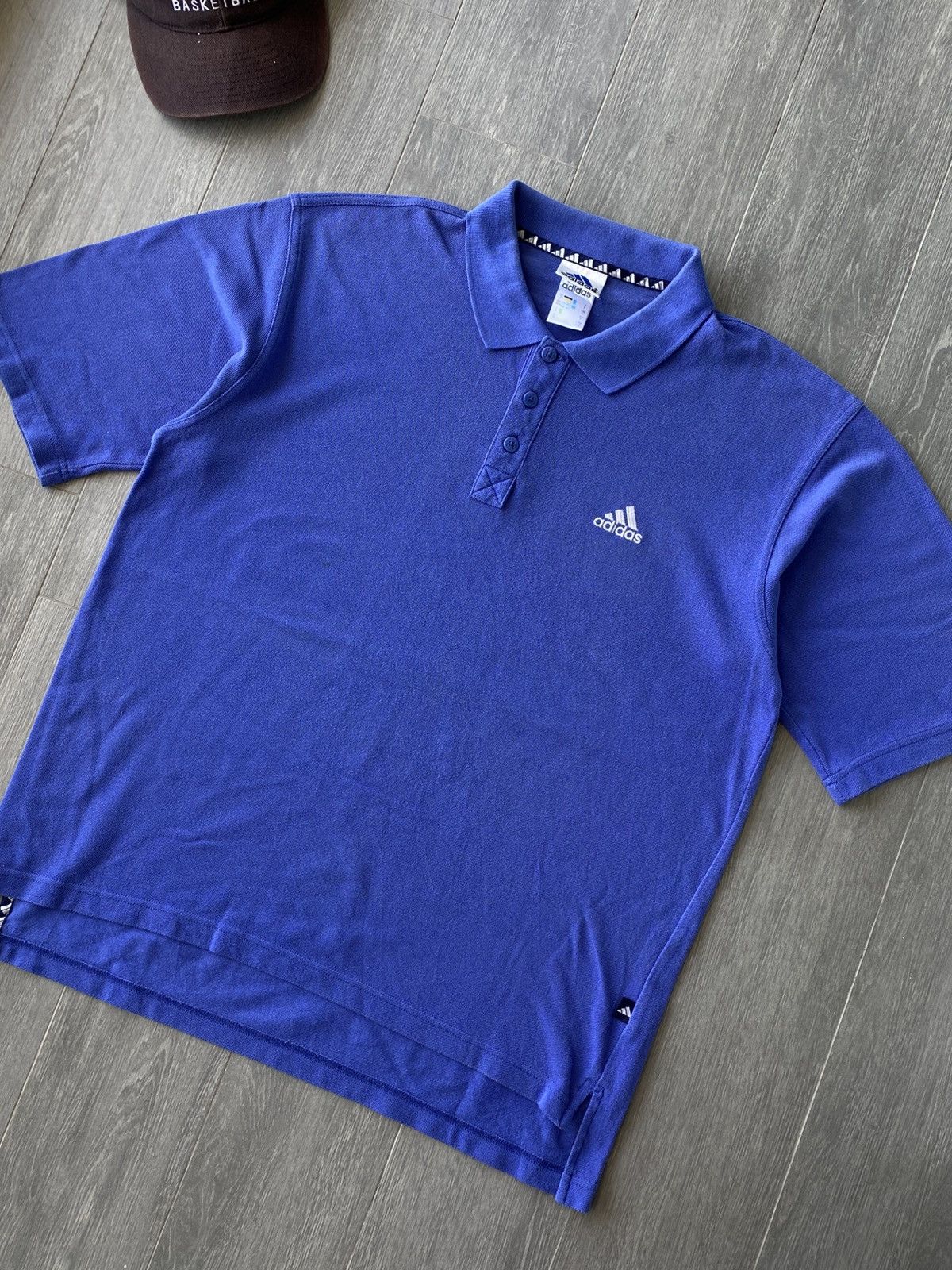 Adidas × Vintage Vintage 90’s Adidas Polo Shirt Size US L / EU 52-54 / 3 - 3 Thumbnail