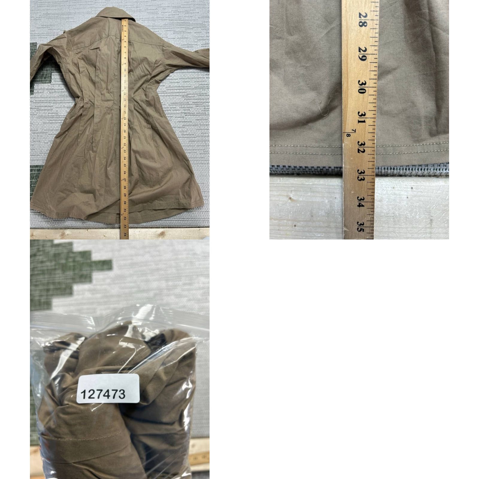 Vintage Pilcro Shirt Dress Womens XS Brown Cotton Blend Blouson New Dress Shirt Pilcro Womens XS Brown Cotton Blend Blouson New Size XS / US 0-2 / IT 36-38 - 8 Thumbnail