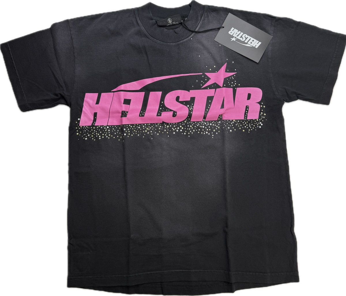 HELLSTAR Hellstar Classic Rhinestone T-shirt Size US XS / EU 42 / 0 - 1 Thumbnail