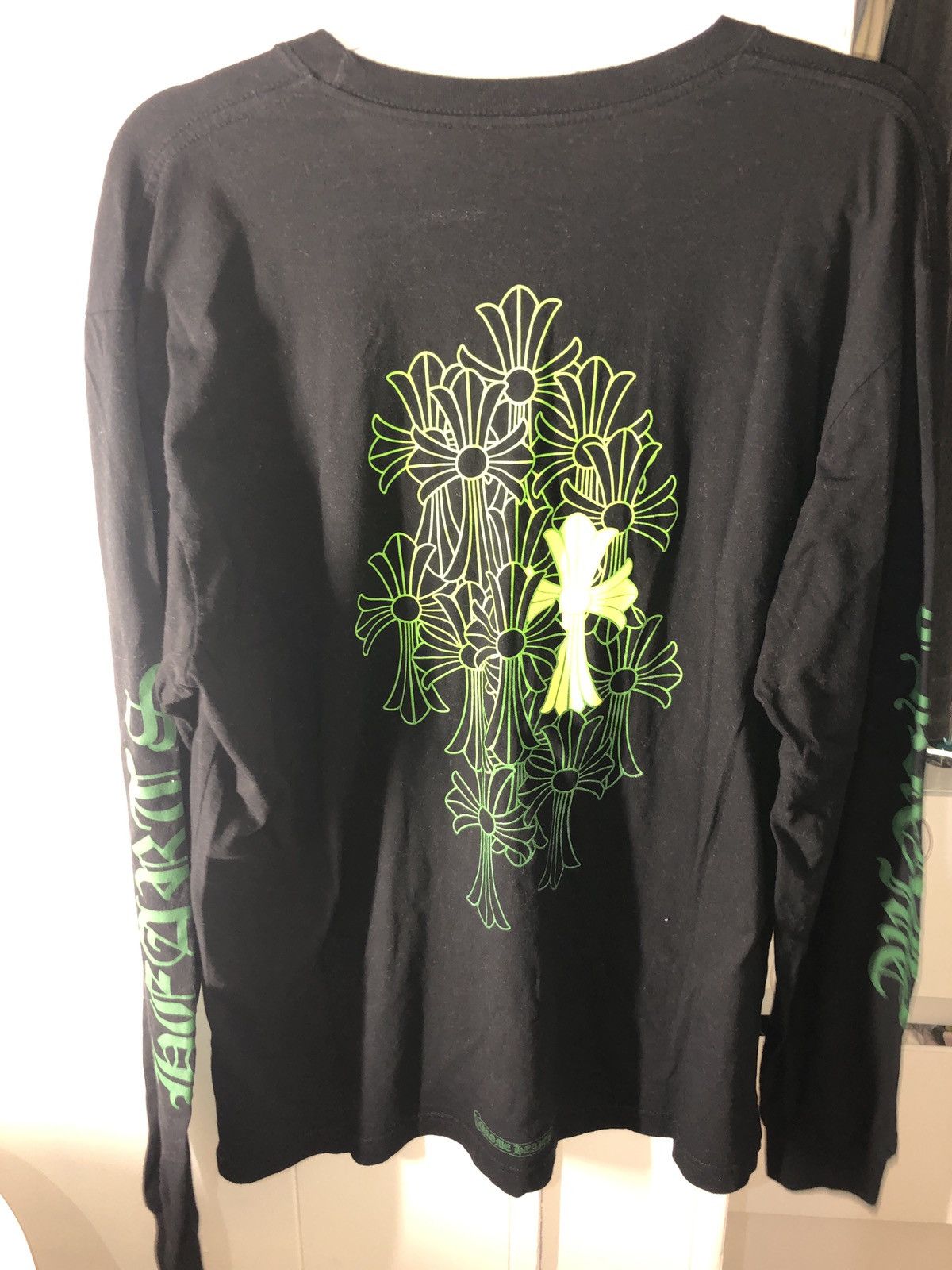 Chrome Hearts Chrome Hearts Green Cemetary long sleeve | Grailed