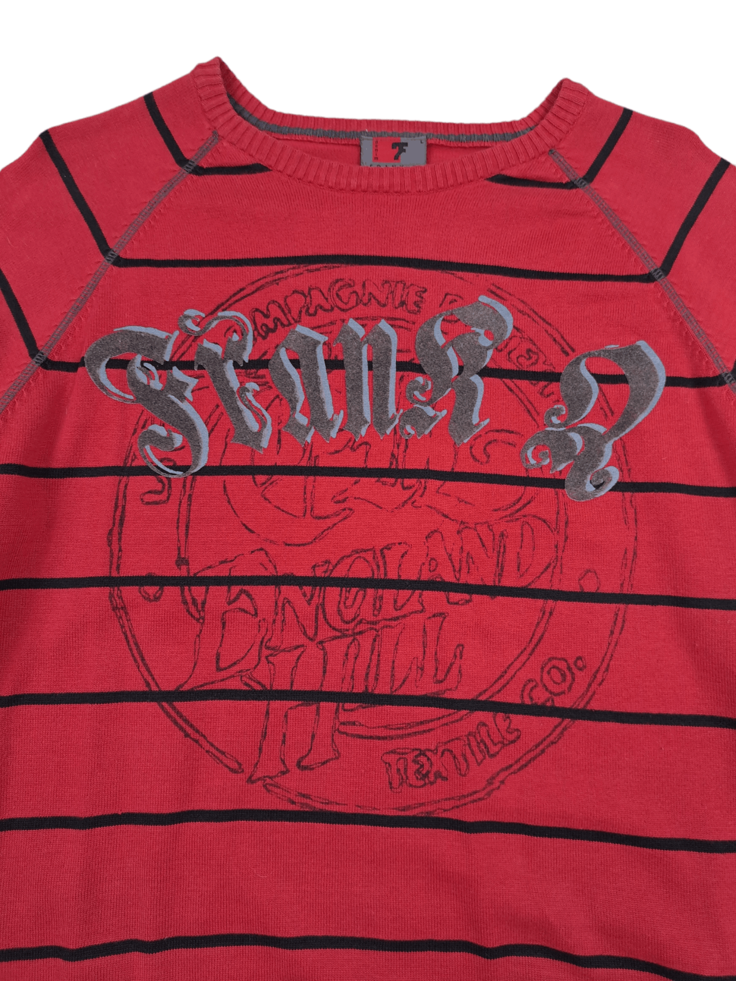Tribal Streetwear × Vintage 💎 Vintage 90’s Tribal USA Graffiti Spell out Sweatshirt Y2K Size US L / EU 52-54 / 3 - 3 Thumbnail