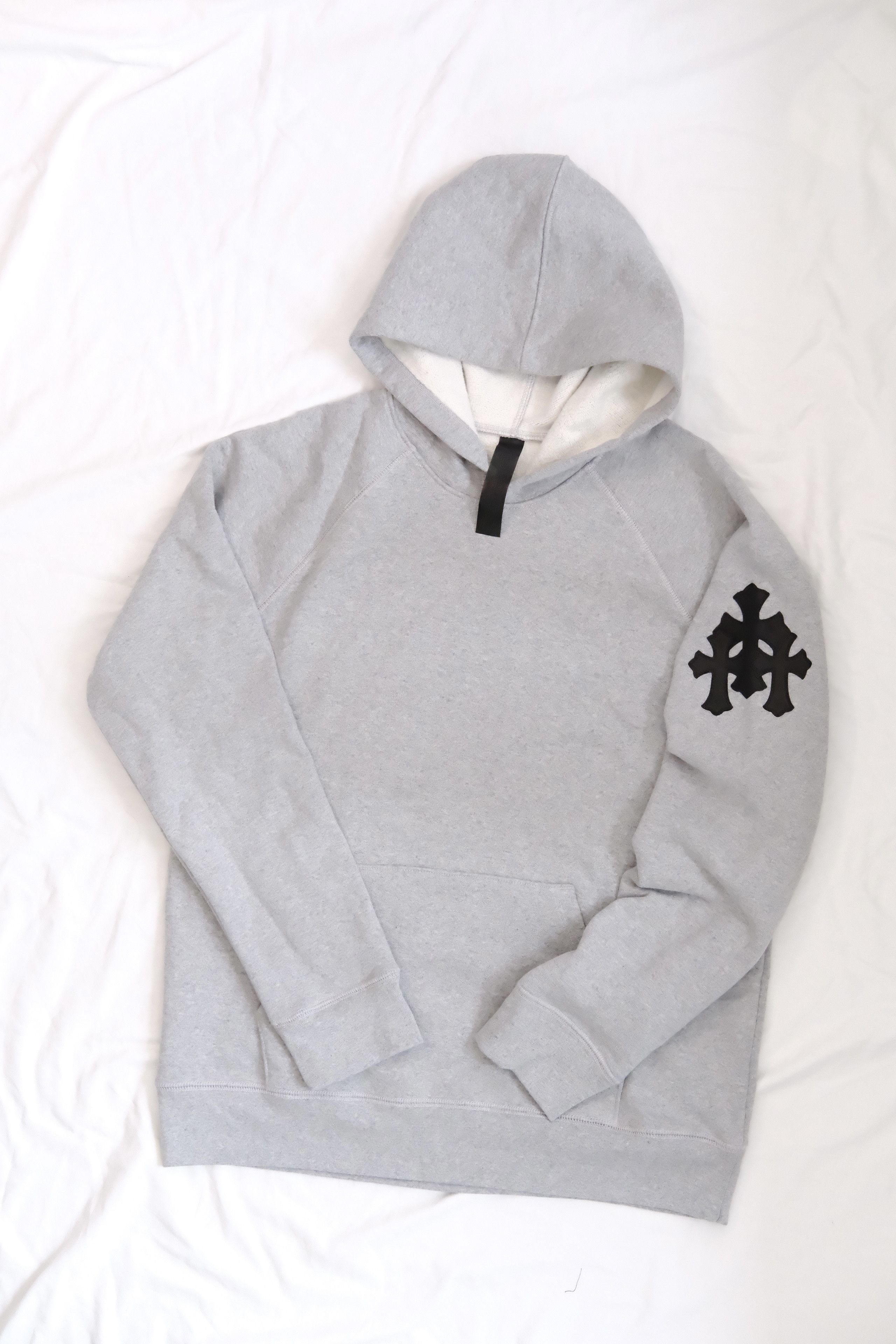 Chrome Hearts Grey Hoodie patch Size US L / EU 52-54 / 3 - 1 Thumbnail