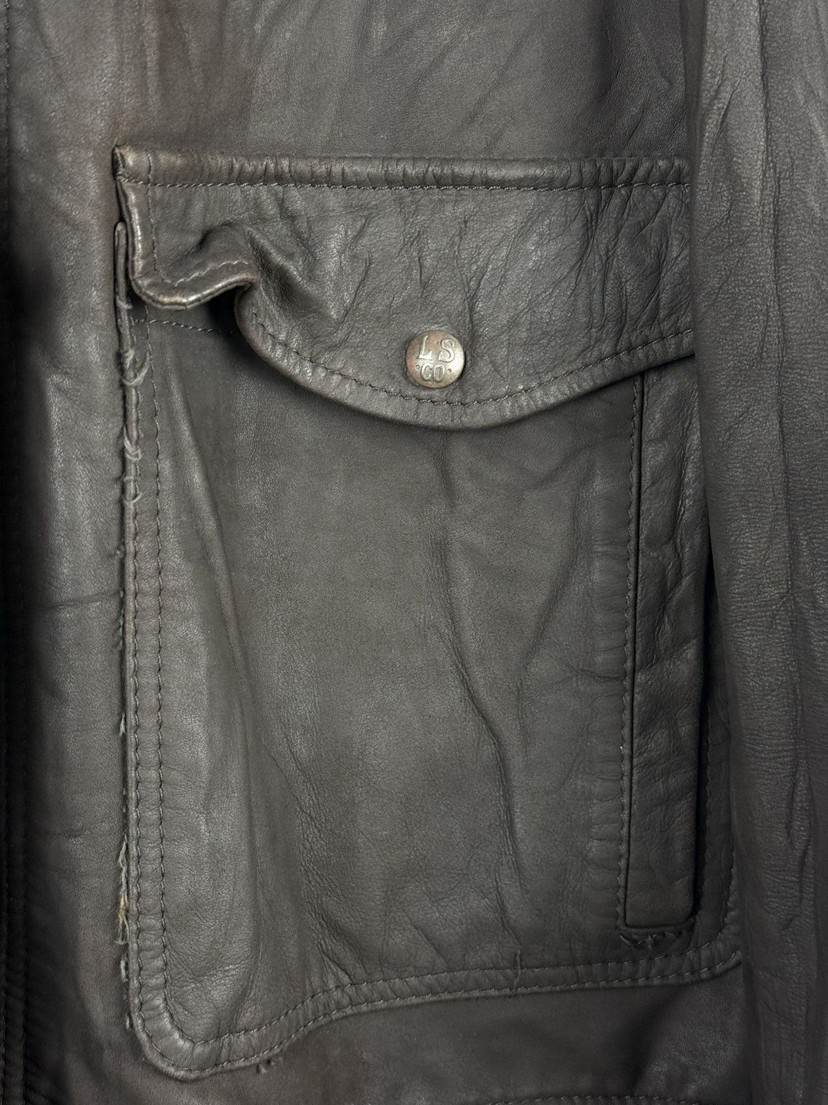 Levi's Levi’s Type A-2 Men’s Flight Leather Bomber Jacket Size XL Size US XL / EU 56 / 4 - 11 Thumbnail