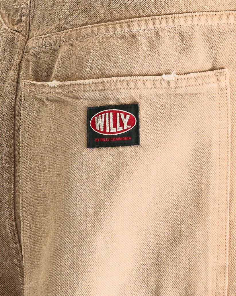 Willy Chavarria o1s1v1r1oon0825 Xl Carpenter Jean in Light Beige/Travertine Size US 30 / EU 46 - 6 Thumbnail