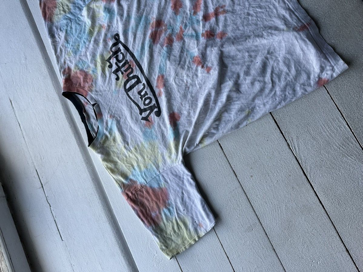 Vintage × Von Dutch 🚨Y2K VON DUTCH TYE DYE patchwork Y2K distressed style tee Size US M / EU 48-50 / 2 - 2 Thumbnail