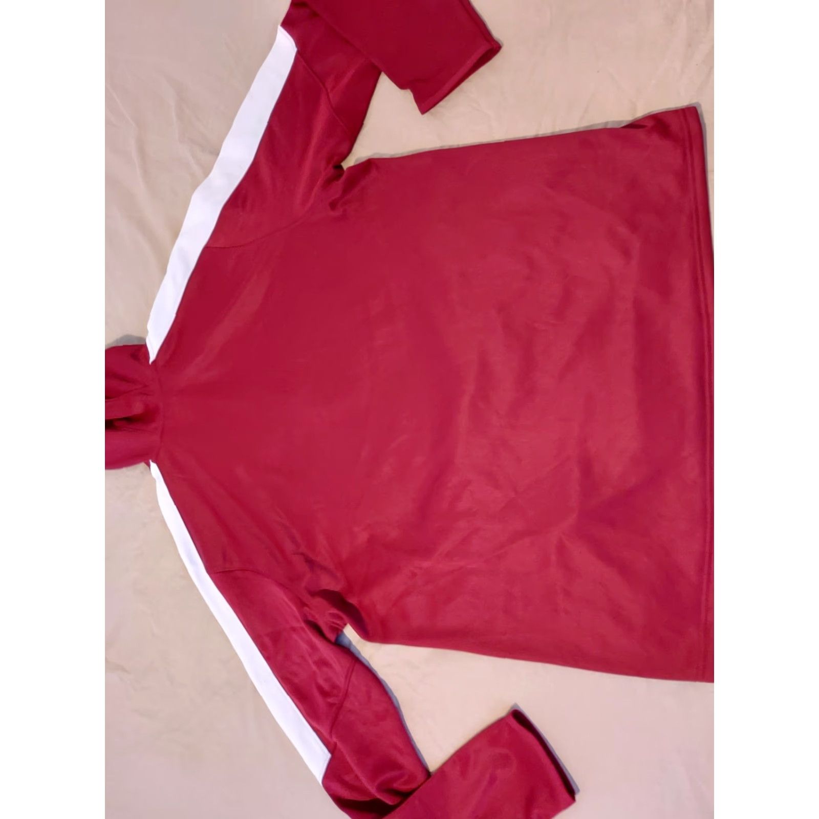 Under Armour VINTAGE? Under Armour Hoodie Mens 2XL Burgundy Solid Fleece Gym Workout Sports Hooded Pullover Sweatshirt Size US XXL / EU 58 / 5 - 7 Thumbnail