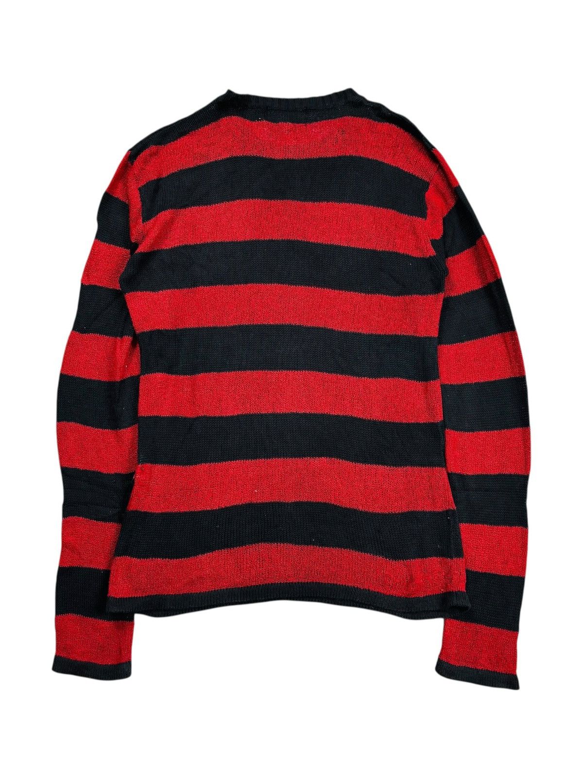 Hysteric Glamour 2000s Berning Sho - Kurt Cobain Style Knitted Top LS Size US M / EU 48-50 / 2 - 2 Thumbnail