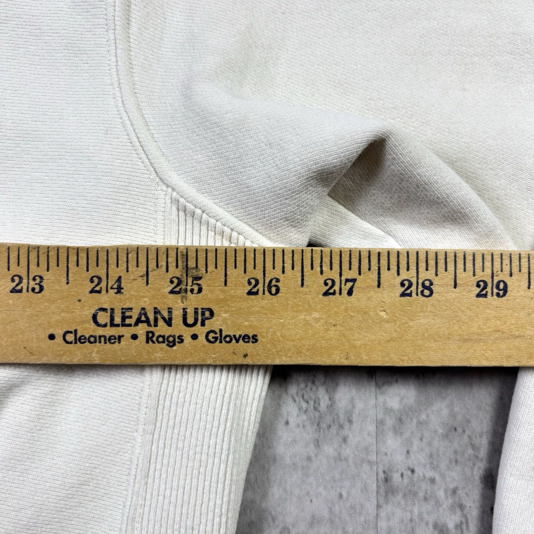 Champion VINTAGE Champion Reverse Weave Sweatshirt White Pullover XL Men 90s USA Size US XL / EU 56 / 4 - 3 Thumbnail