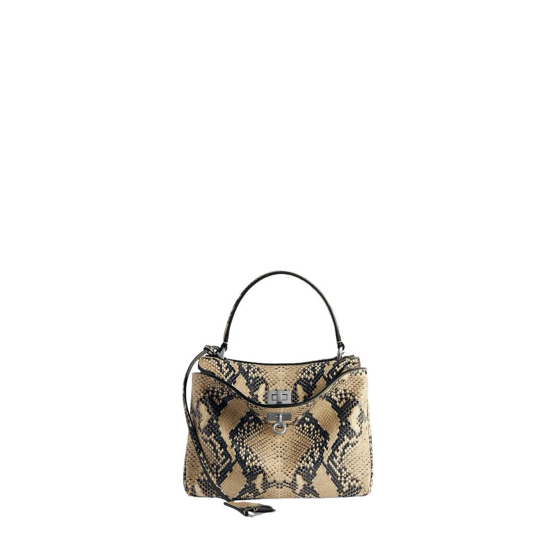BALENCIAGA Rodeo Mini $3250 Natural Handbag New & Authentic