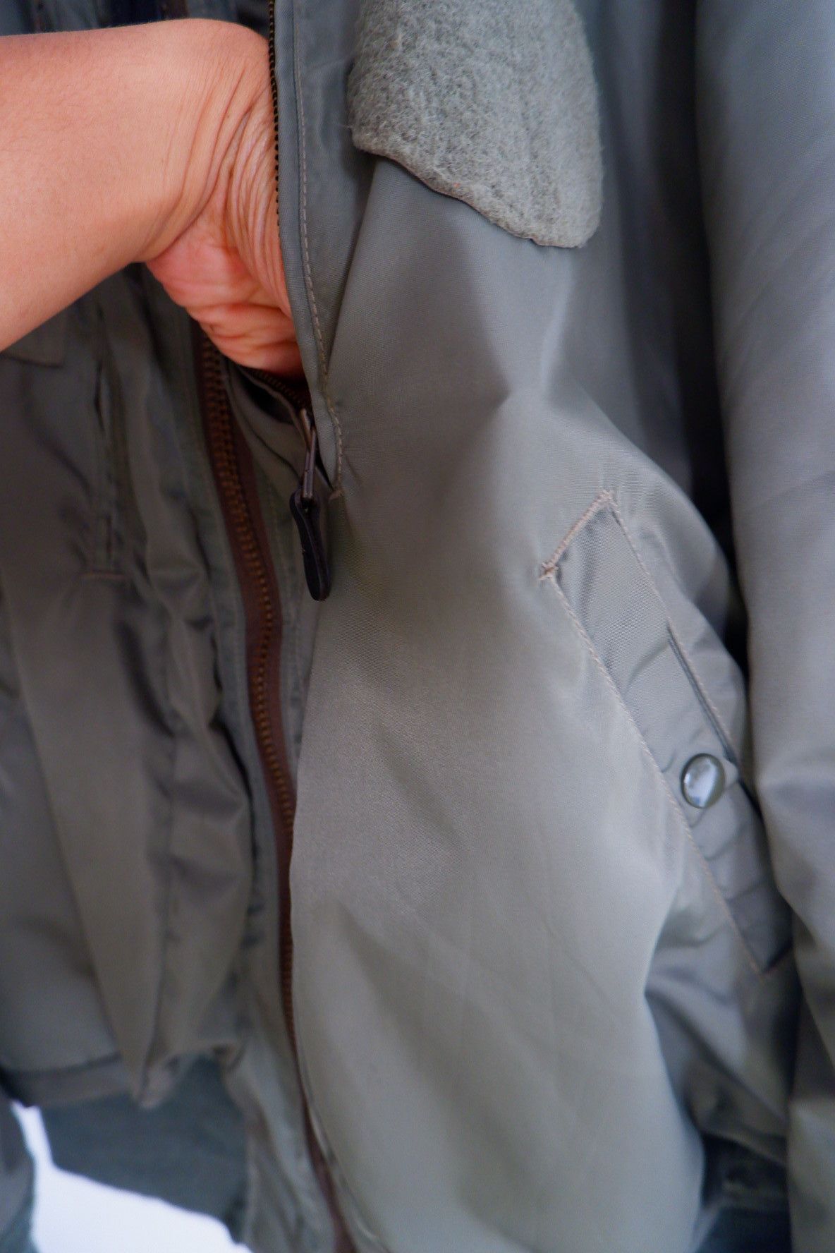 Buzz Rickson's Vintage Toilet Japan Multi Zip 3D Pocket Bomber Jacket Size US M / EU 48-50 / 2 - 5 Thumbnail