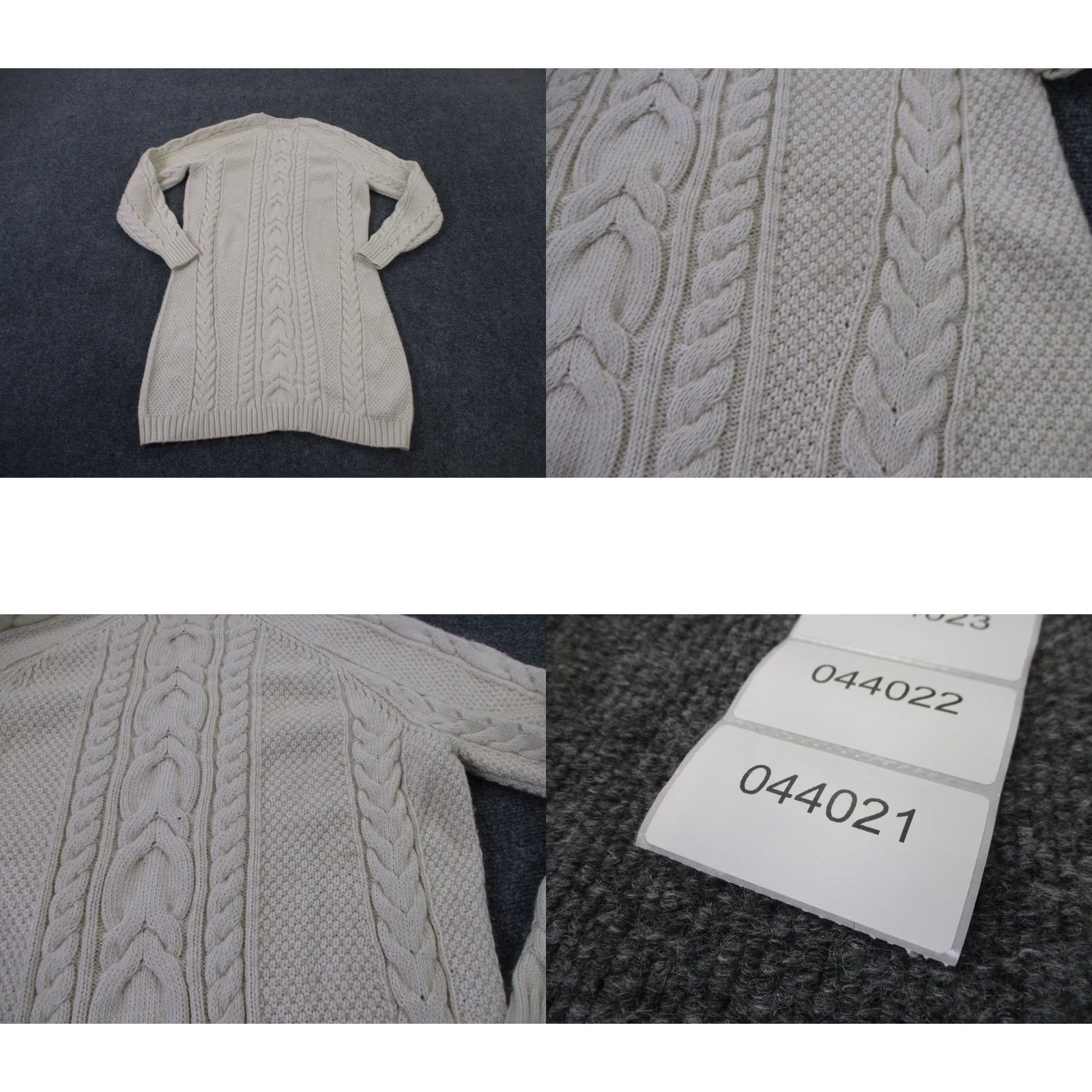 Polo Ralph Lauren Polo Ralph Lauren Sweater Dress Womens M Fall Ivory Crew Neck Pullover Knit Preppy Classic Size M / US 6-8 / IT 42-44 - 8 Thumbnail