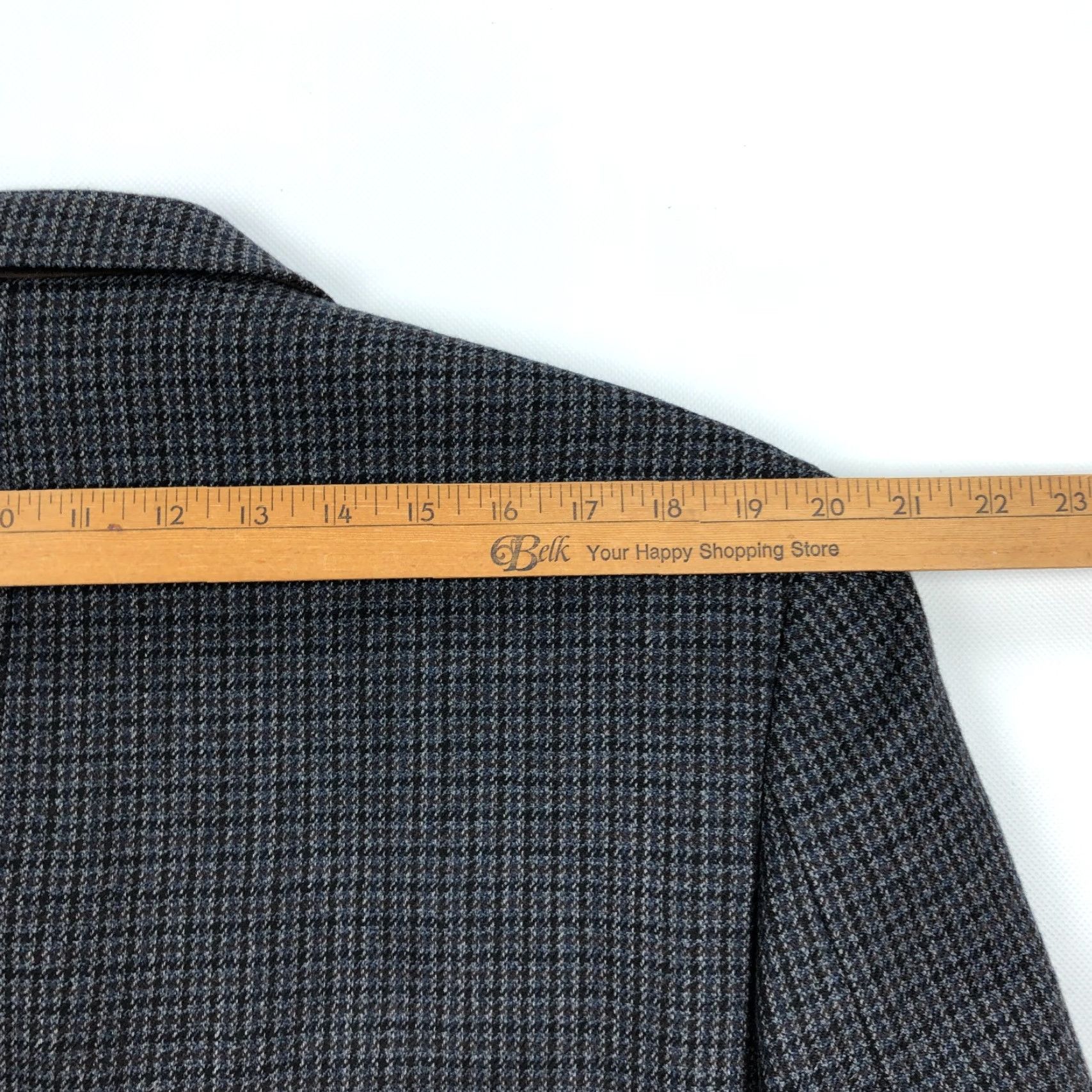 Ralph Lauren Ralph Lauren Blazer Wool Houndstooth 42R Men Blue Notch Lapel 2-Button Single-Breasted Sport Coat Jacket Size 42R - 7 Thumbnail