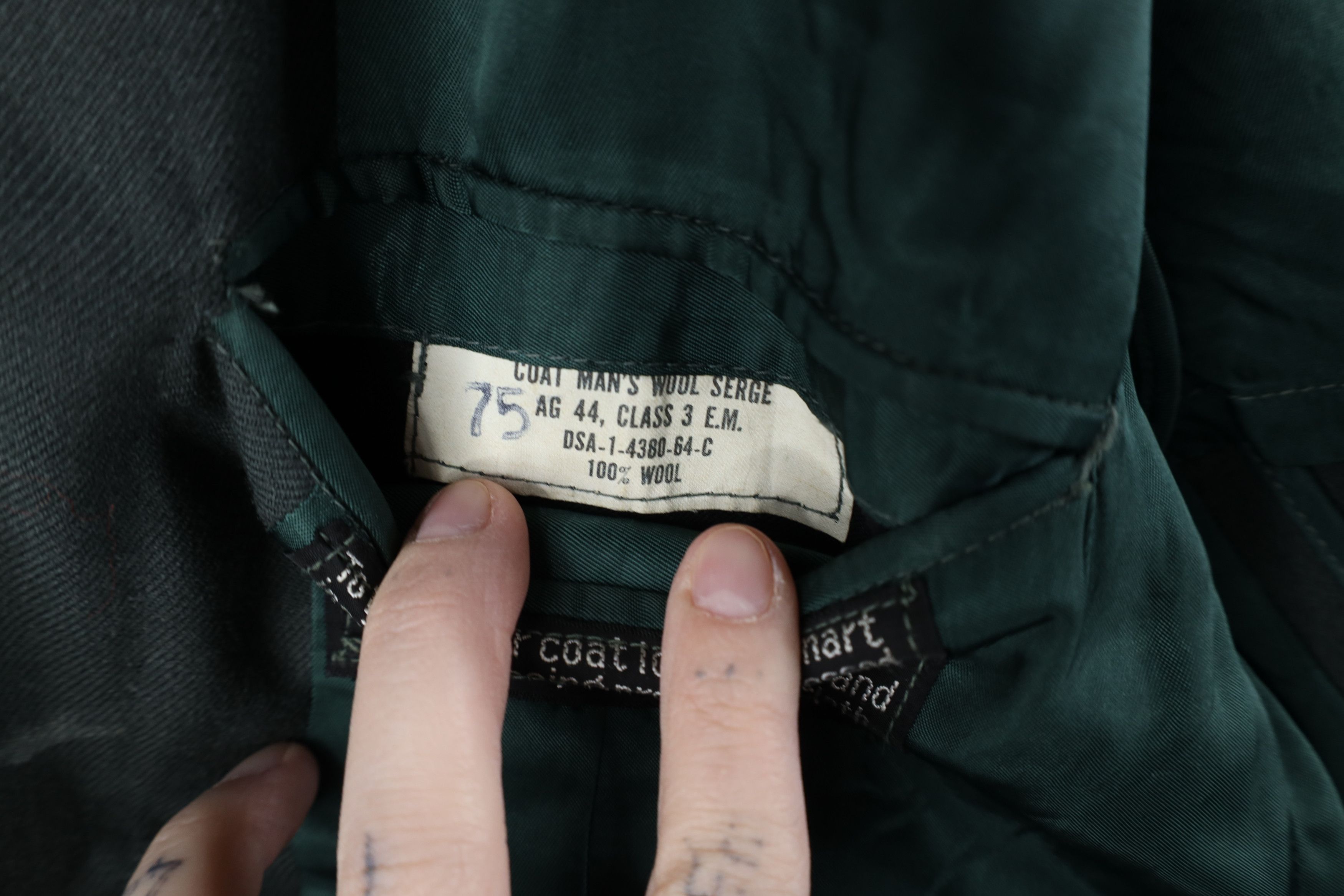 Vintage Vintage 60s Vietnam Era Class 3 Officer Jacket Green USA Size US L / EU 52-54 / 3 - 11 Thumbnail