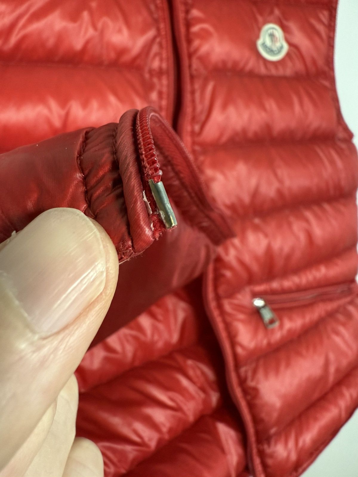 Moncler Moncler Men’s Gilet Gui Vest Size 2 (XS/S) Red Size US S / EU 44-46 / 1 - 4 Thumbnail