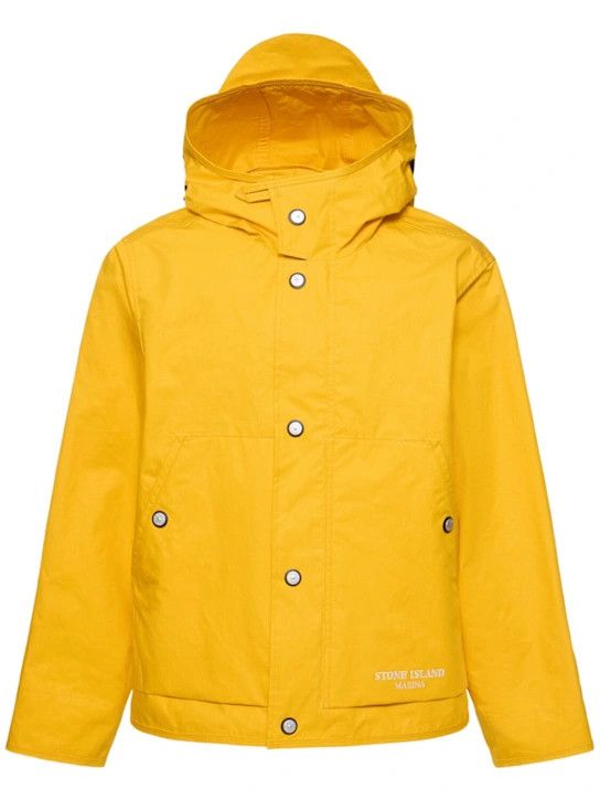 Stone Island o1lsvrm0425 Marina Aluminium Tela jacket in Ochre Size US M / EU 48-50 / 2 - 1 Thumbnail