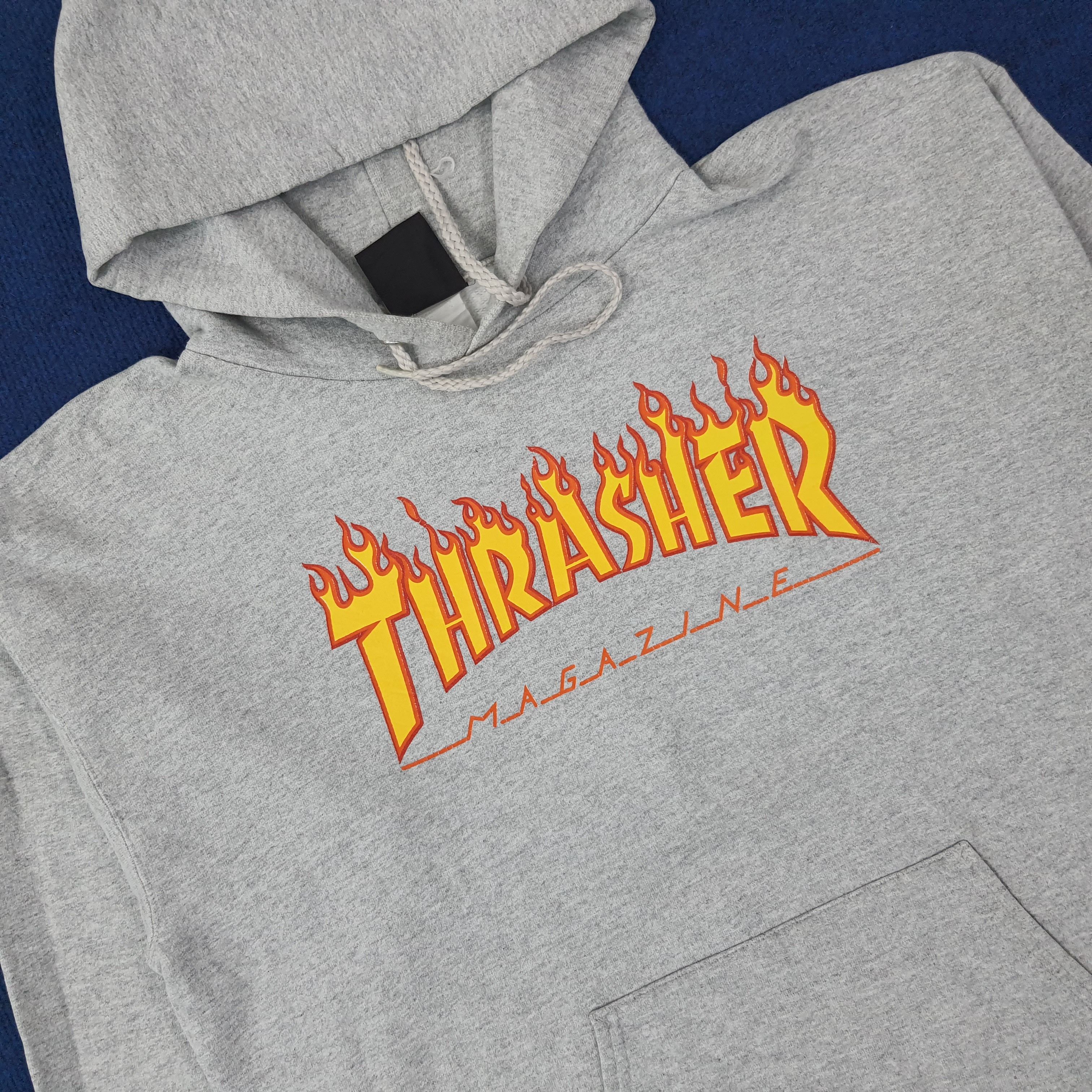 Thrasher Vintage Thrasher Magazine Skate Wear Hoodie C243N10 Size US M / EU 48-50 / 2 - 2 Thumbnail