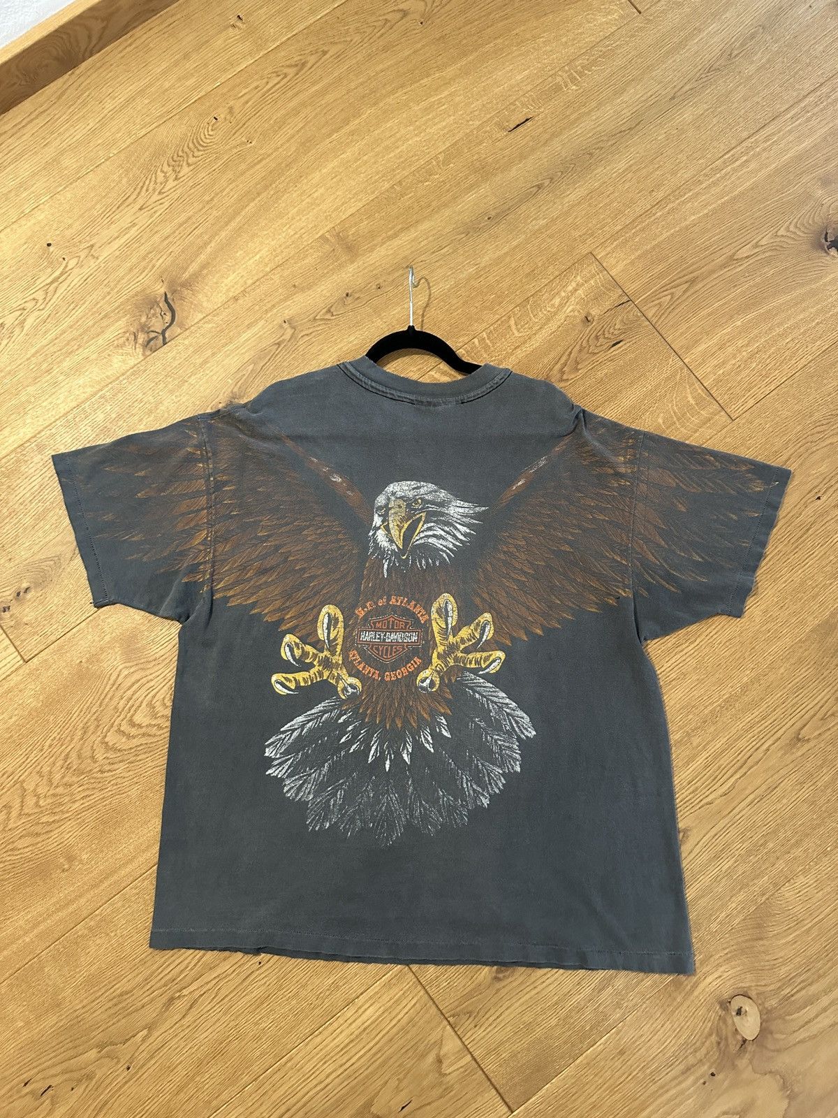 Harley Davidson × Vintage *RARE* Harley Davidson Tee Size US XL / EU 56 / 4 - 4 Thumbnail