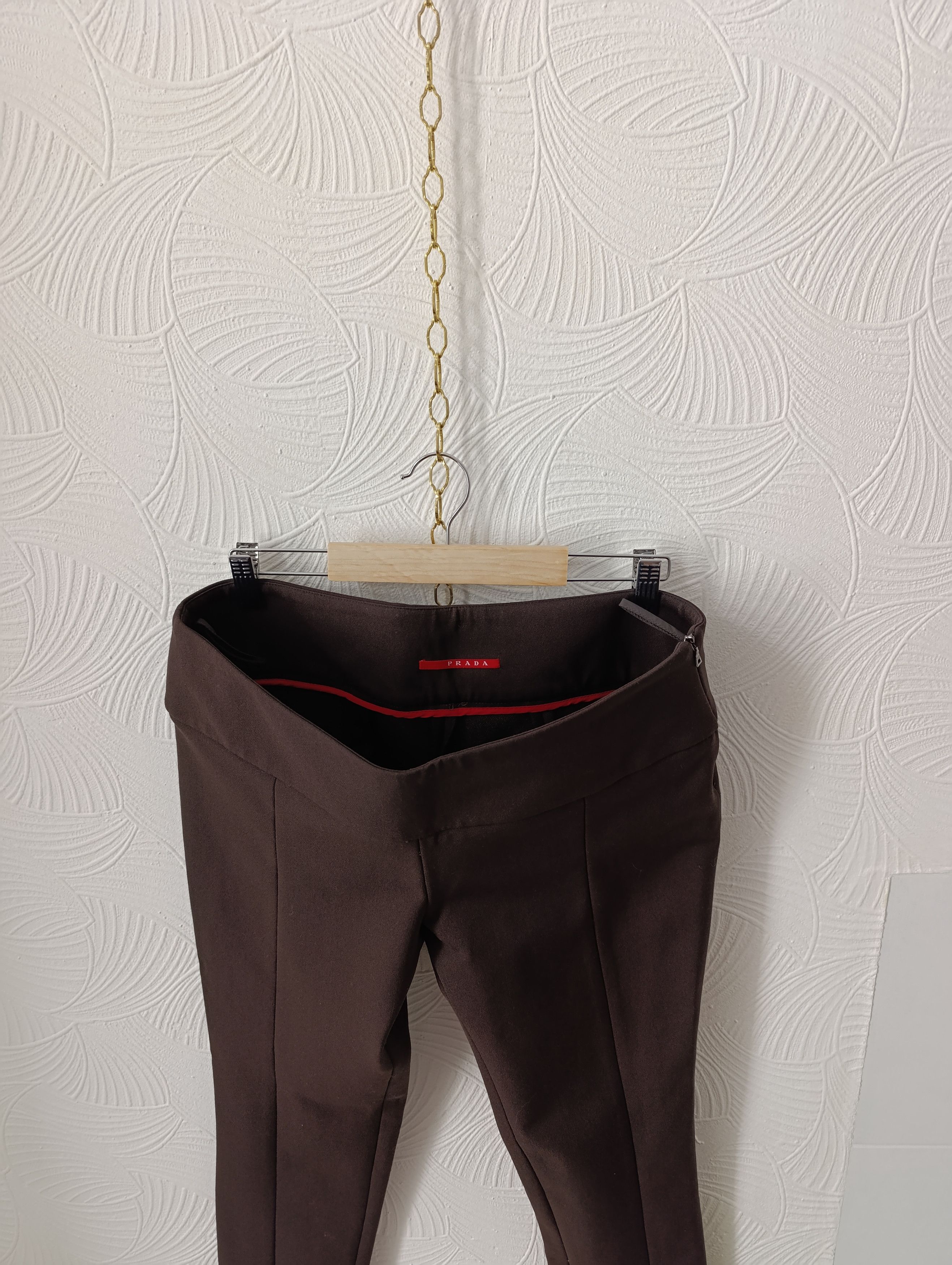 Prada PRADA SPORT VINTAGE WOMENS LEGGINGS TROUSERS Size 32" / US 10 / IT 46 - 2 Thumbnail