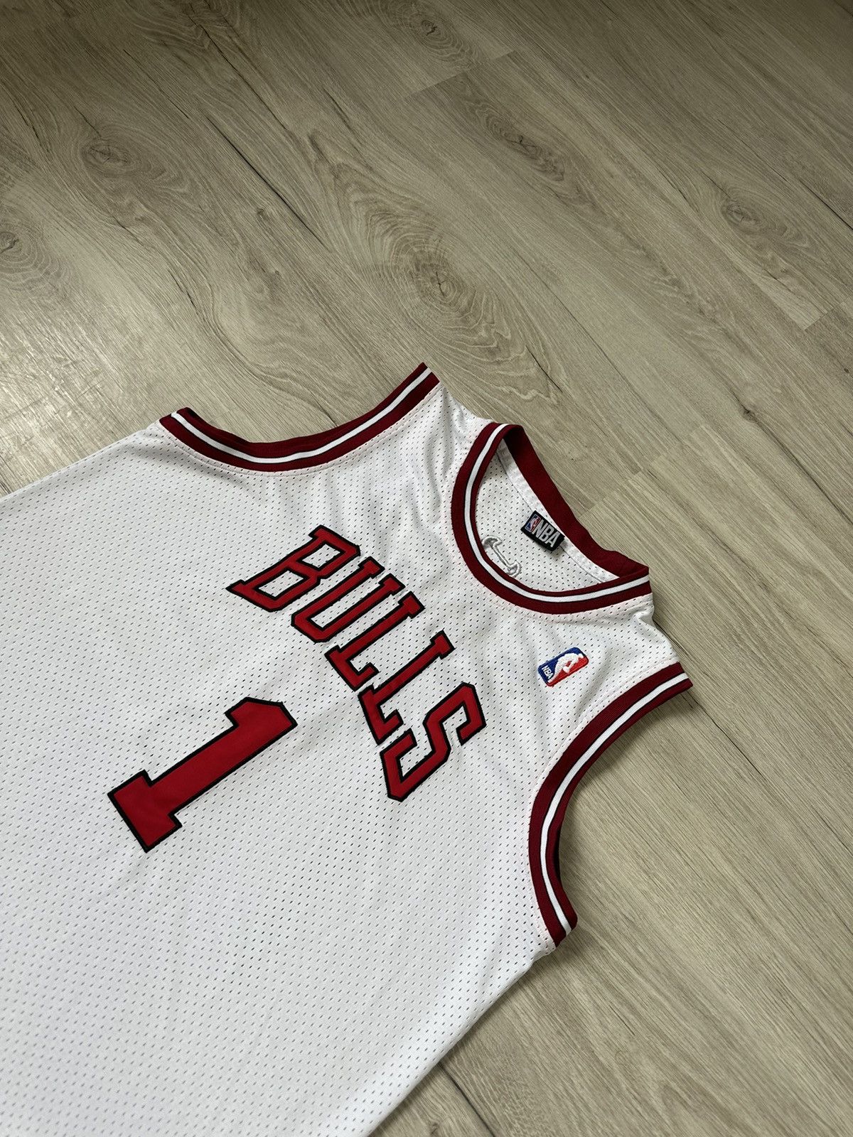 NBA NBA Bulls Shirt Rose Jersey Size US M / EU 48-50 / 2 - 1 Thumbnail