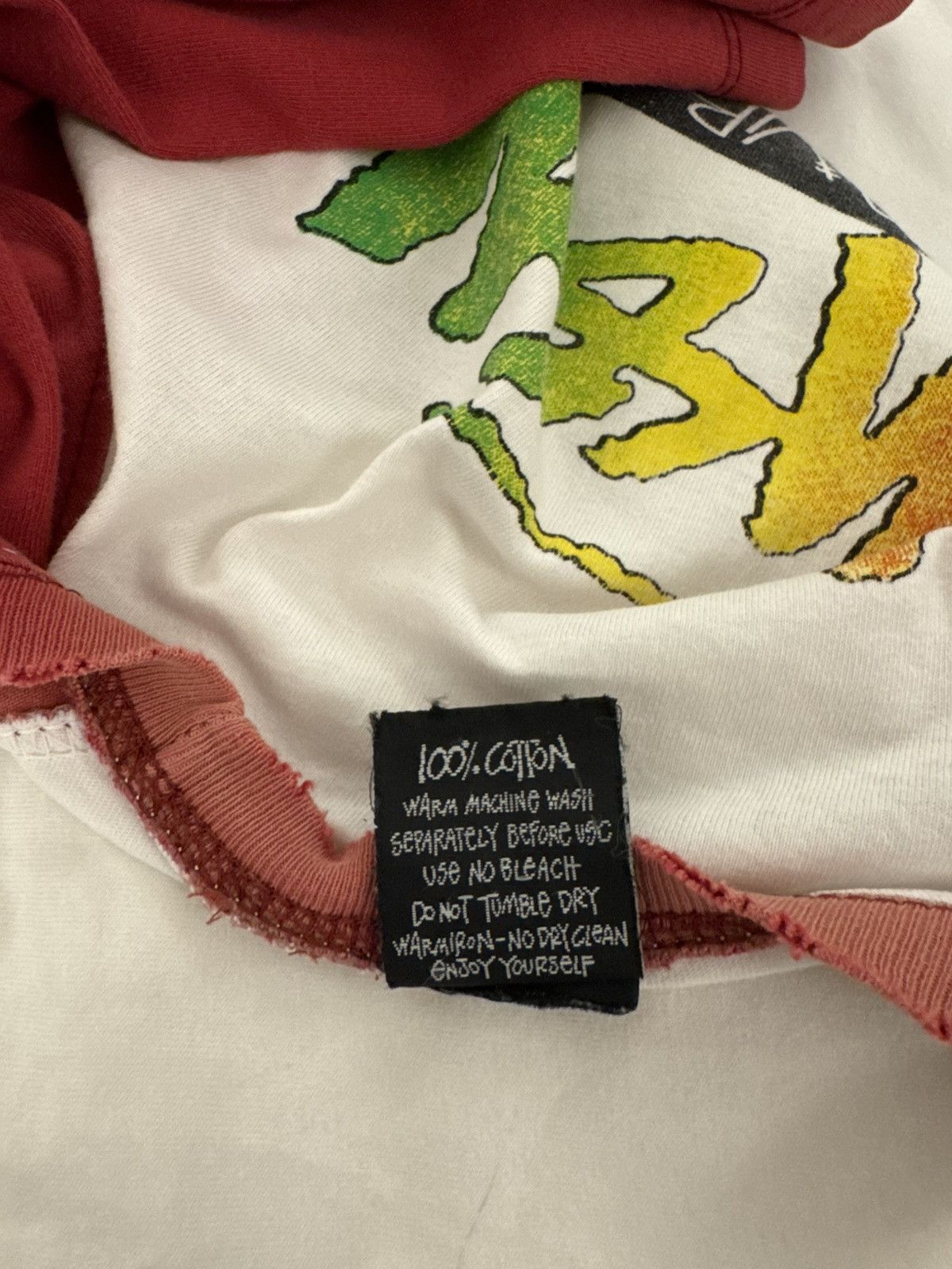 Stussy Vintage Stussy Positive Vibration London Australia tshirt Size US M / EU 48-50 / 2 - 7 Thumbnail