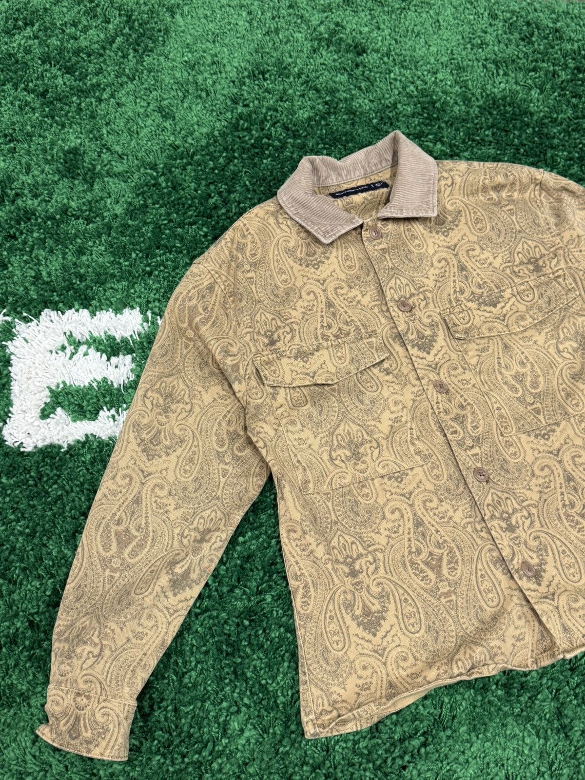 Abercrombie & Fitch Abercrombie Fitch Paisley Bandana Trucker Heavy Jacket XS Size US XS / EU 42 / 0 - 2 Thumbnail