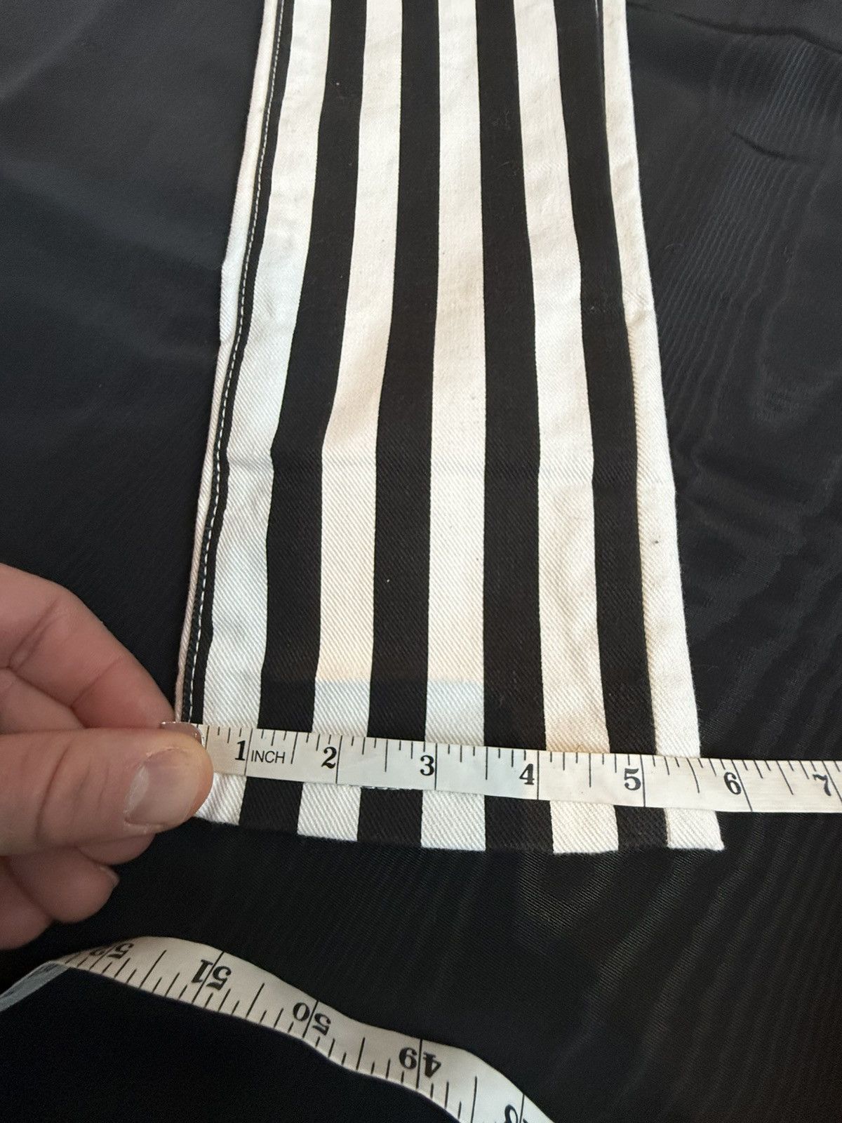 Saint Laurent Paris SS14 Saint Laurent black white skinny jeans Hedi Slimane 26 Size US 26 / EU 42 - 5 Thumbnail