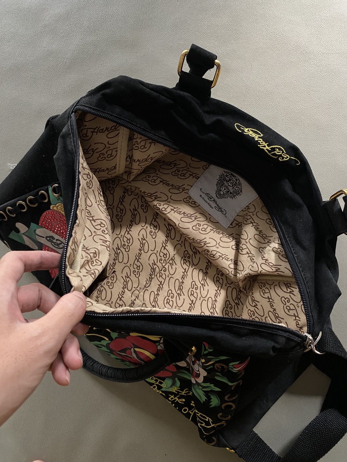 Christian Audigier × Ed Hardy Ed Hardy Duffle Bag Size ONE SIZE - 10 Thumbnail
