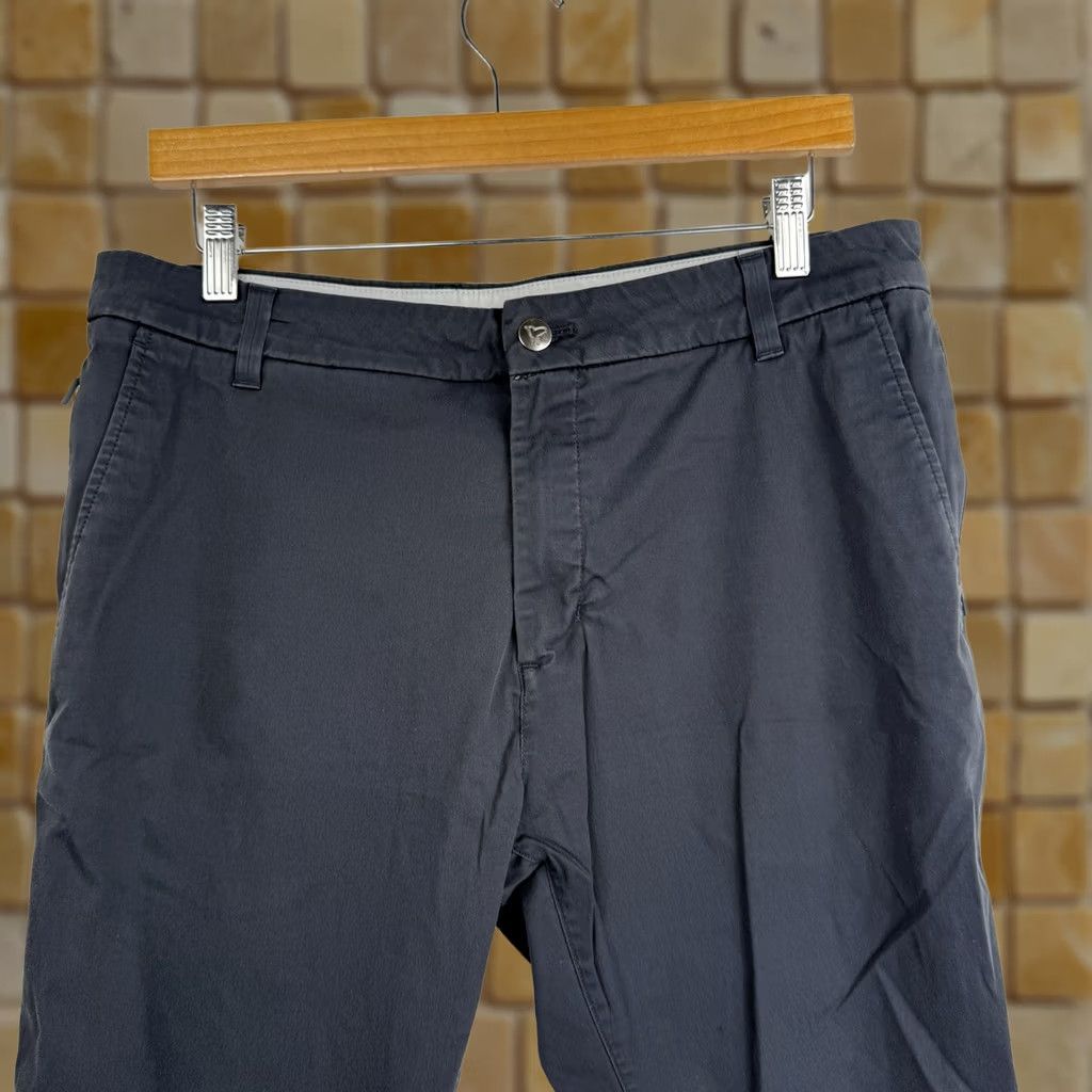 Vintage Birddogs Mens 34x28 Navy Blue Chino Lined Performance Tapered Pants 34x26 Slim Boyfriends? (adjusted) Size US 34 / EU 50 - 1 Thumbnail