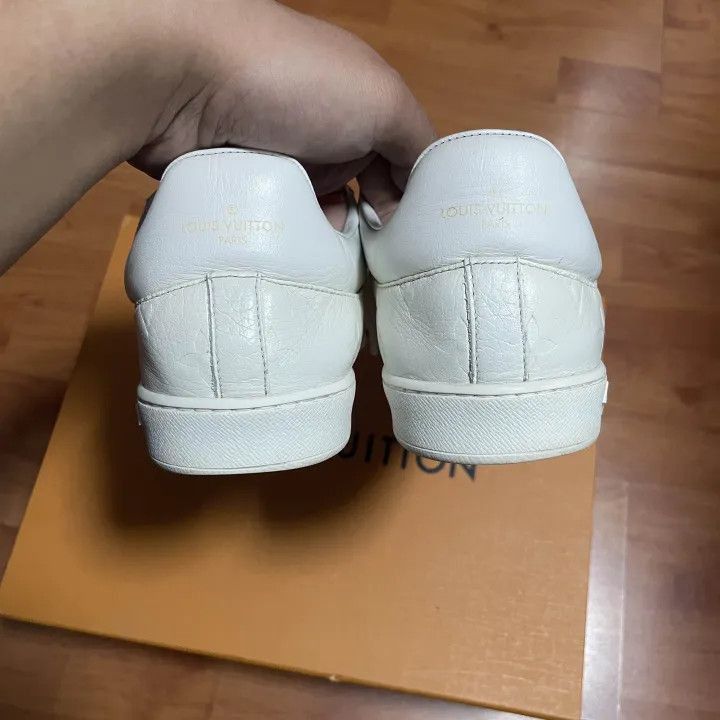 Louis Vuitton Louis Vuitton Luxembourg Monogram Leather Sneakers -2508 Size US 8.5 / EU 41-42 - 3 Thumbnail