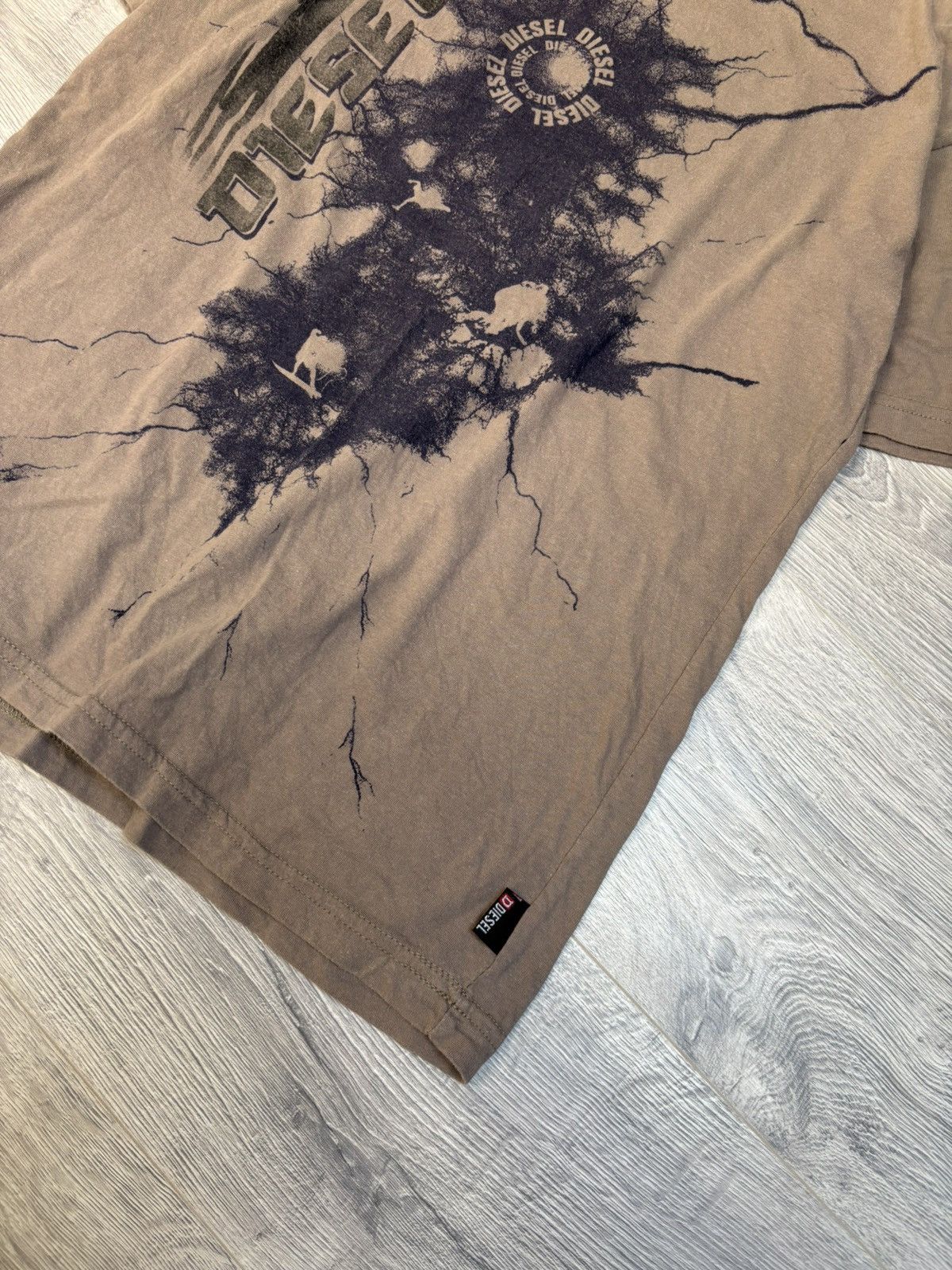 Diesel Diesel y2k t-shirt Size US S / EU 44-46 / 1 - 4 Thumbnail
