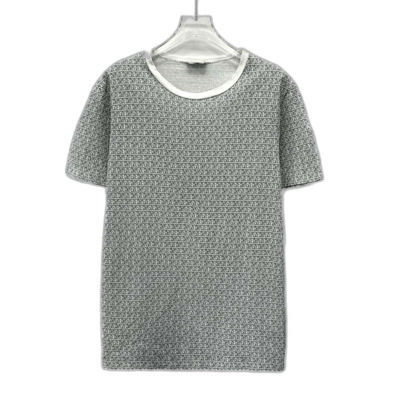 Dior｜SHORT-SLEEVED ROUND NECK T-SHIRTS (343J696C0554 18 Christian Dior Couture T-Shirt, Relaxed Fit Black Cotton