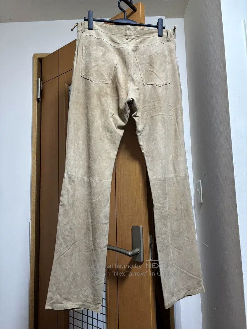 Helmut Lang Helmut Lang Black Label Aged Lamb Leather Pants Size US 32 / EU 48 - 2 Thumbnail