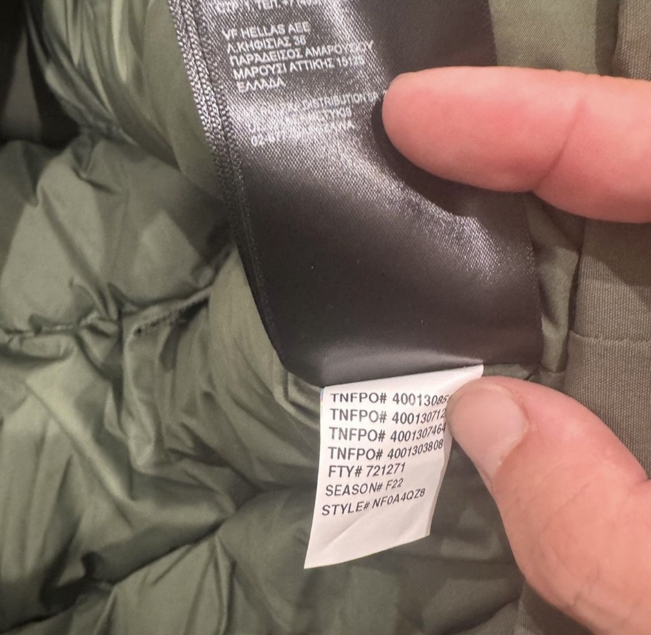 The North Face The North Face Outerboroughs Jacket Thyme Coat Size US XXL / EU 58 / 5 - 8 Thumbnail