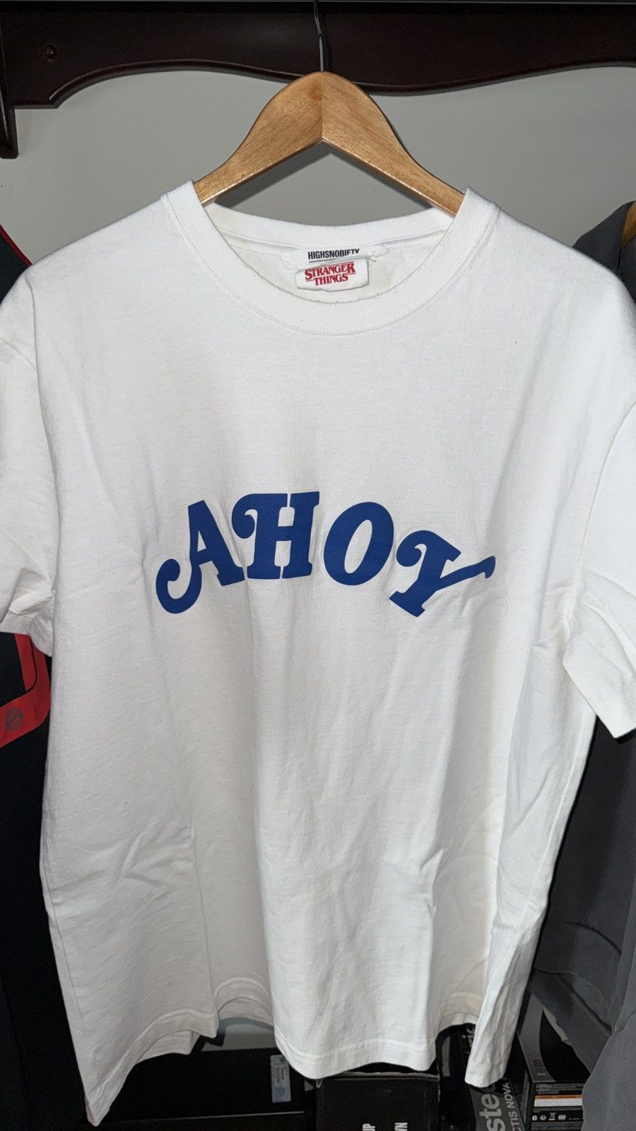Highsnobiety Highsnobiety x Stranger Things Ahoy T-Shirt Size US L / EU 52-54 / 3 - 1 Thumbnail