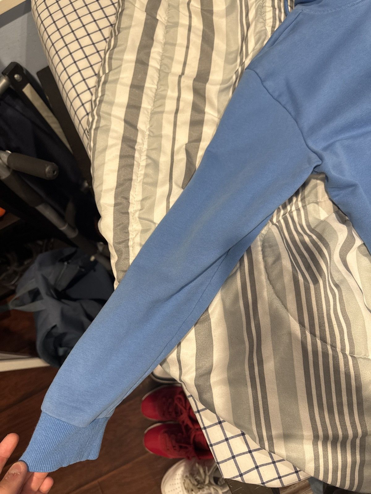 Celine Celine Blue Hoodie Size US M / EU 48-50 / 2 - 4 Thumbnail